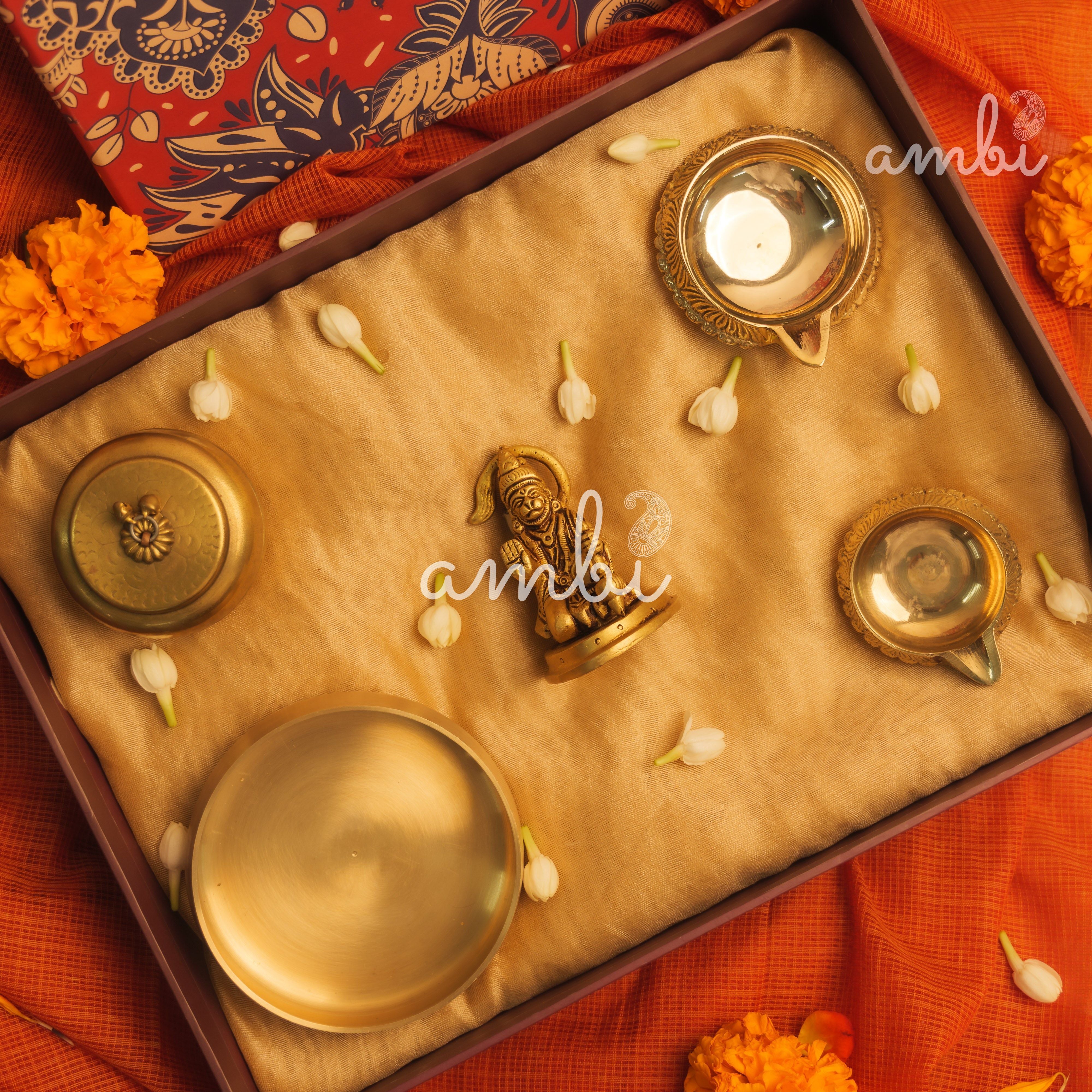 Pure Brass Idols - Customisable Gift Box