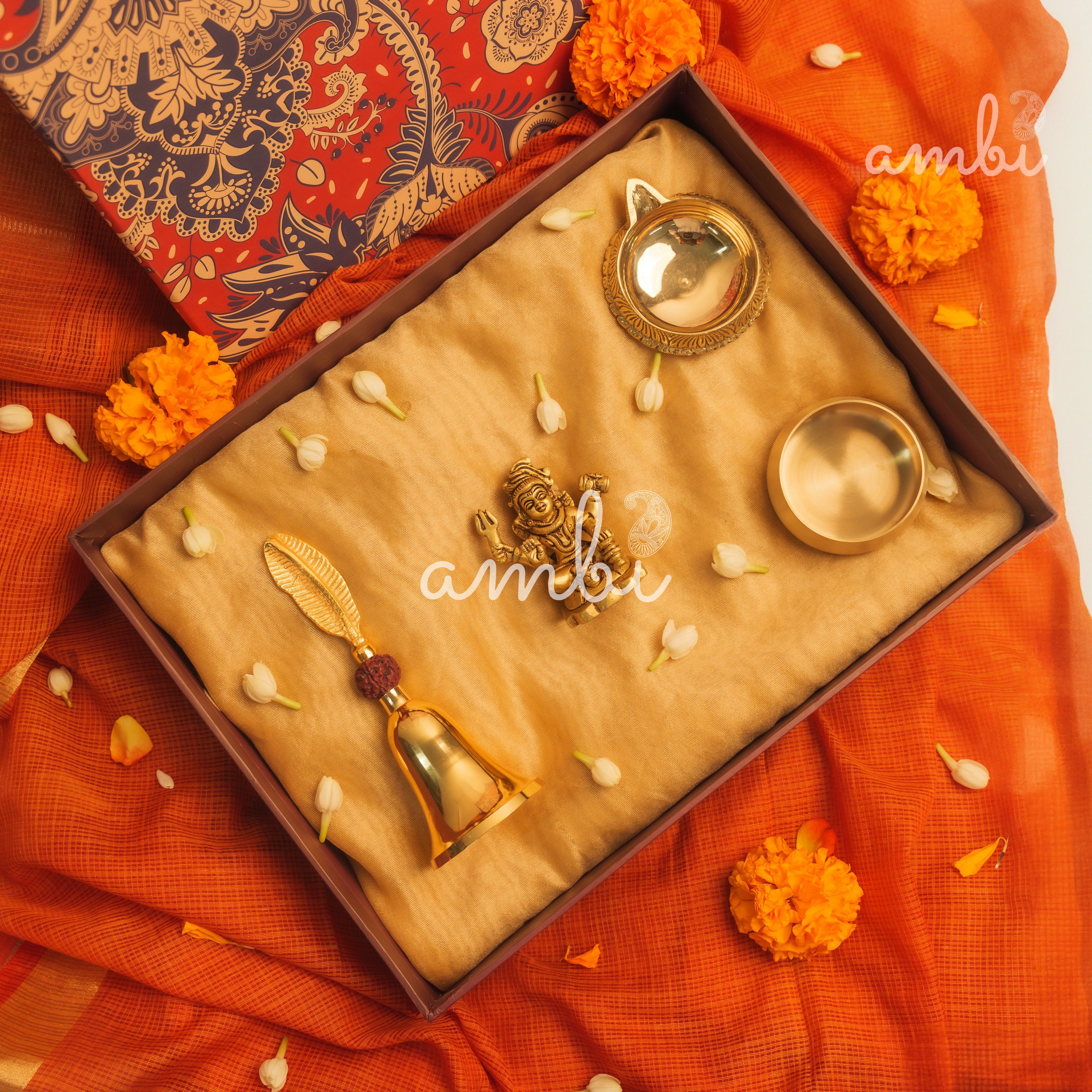Pure Brass Shivji Idol Giftbox