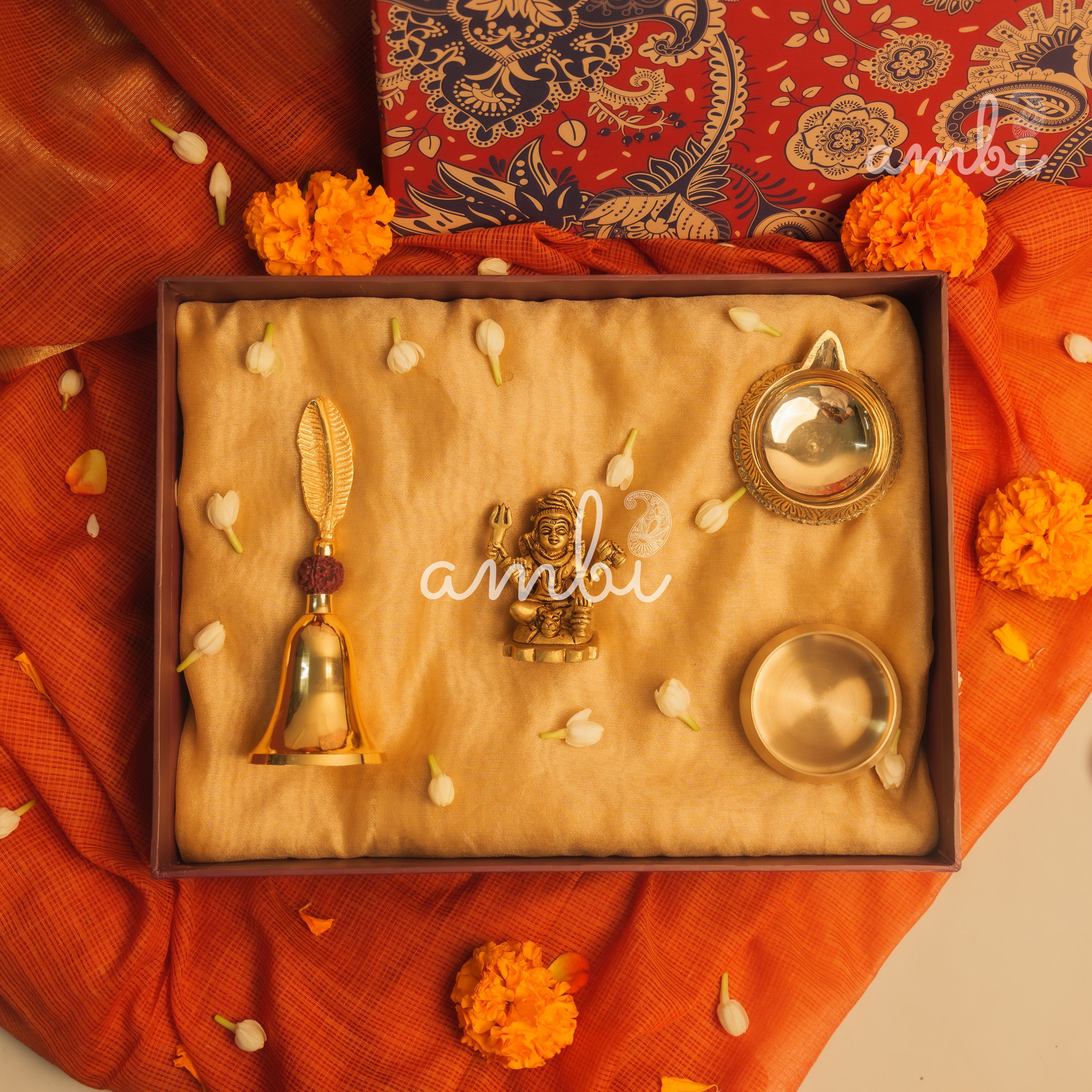 Pure Brass Idols - Customisable Gift Box