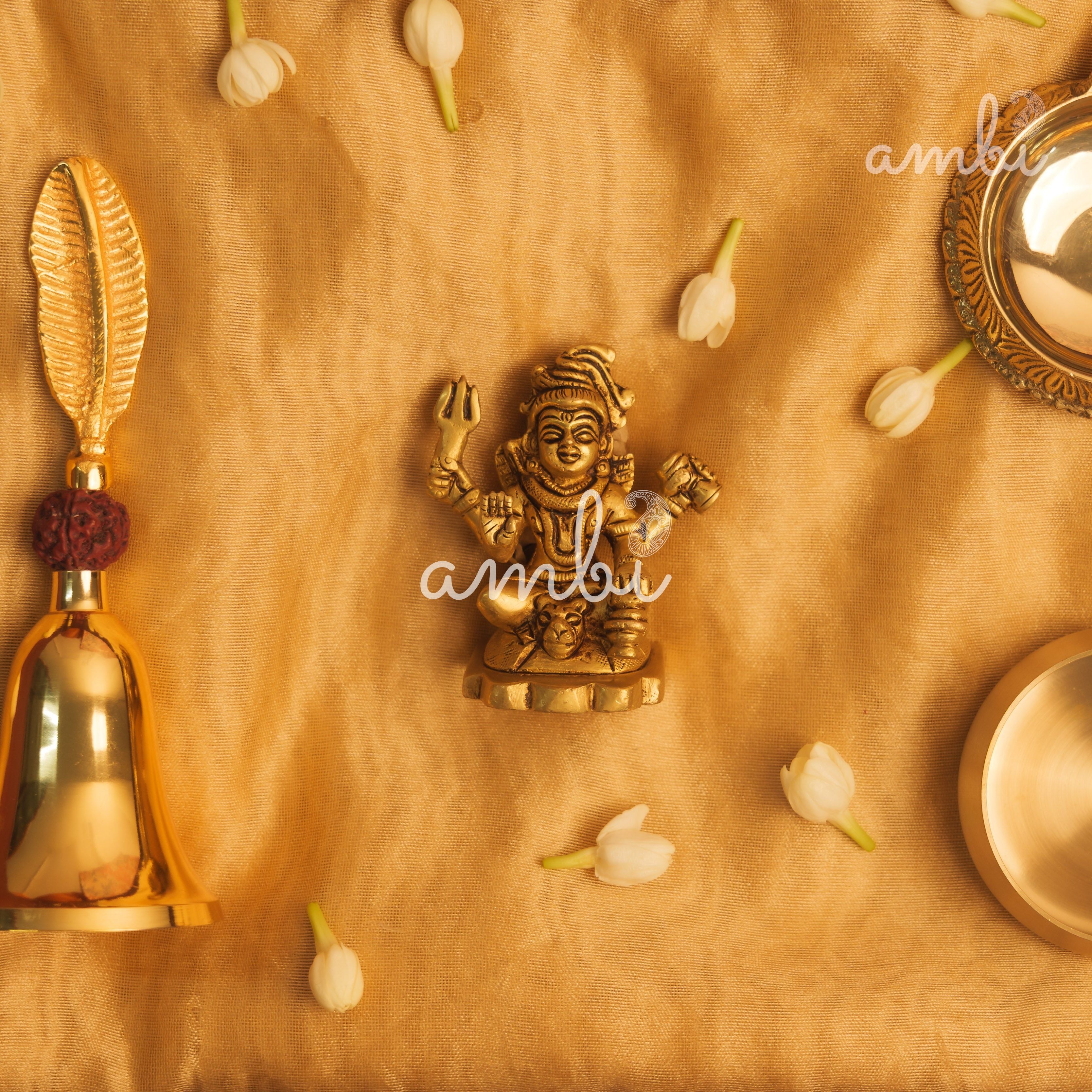Pure Brass Shivji Idol Giftbox