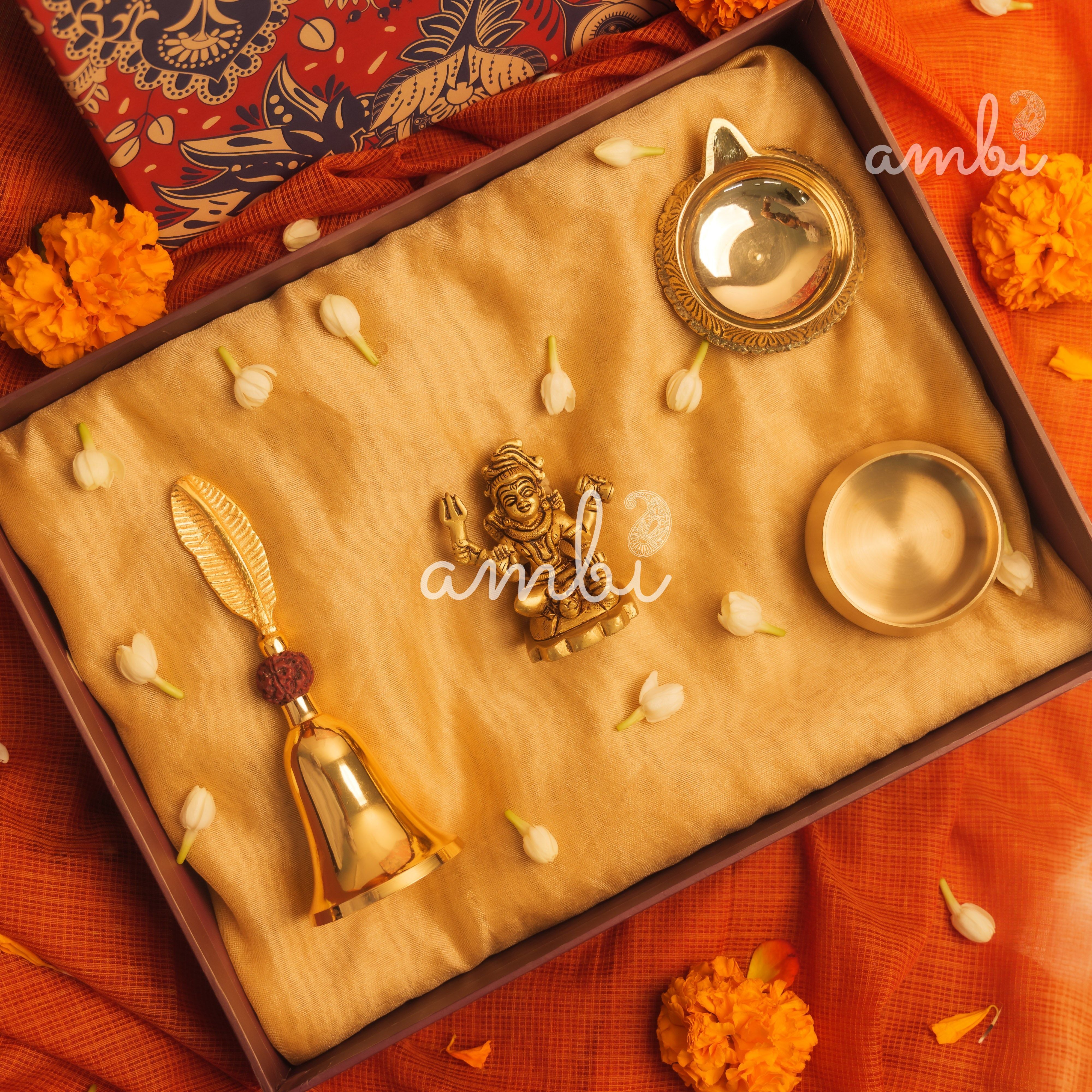 Pure Brass Idols - Customisable Gift Box