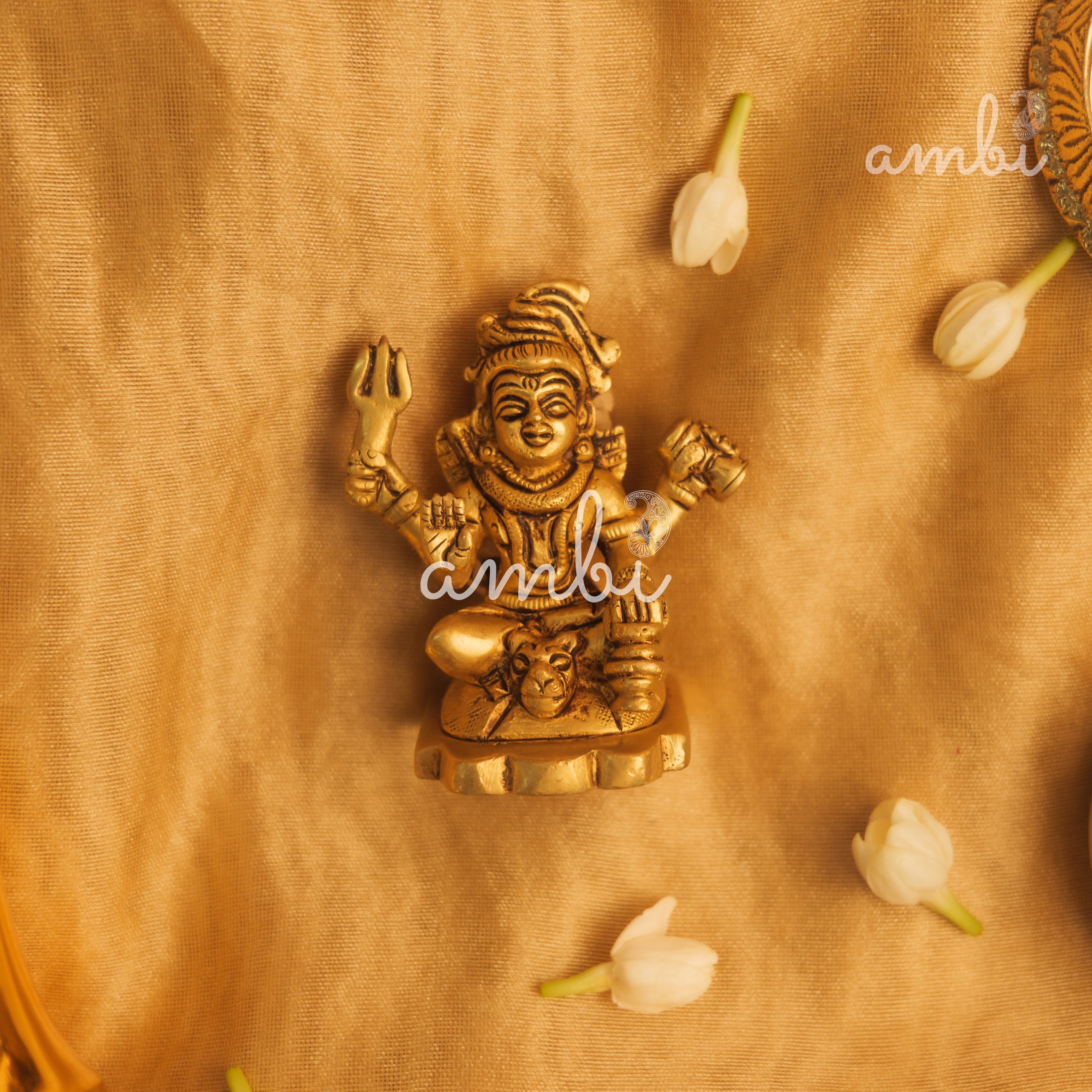 Pure Brass Shivji Idol Giftbox
