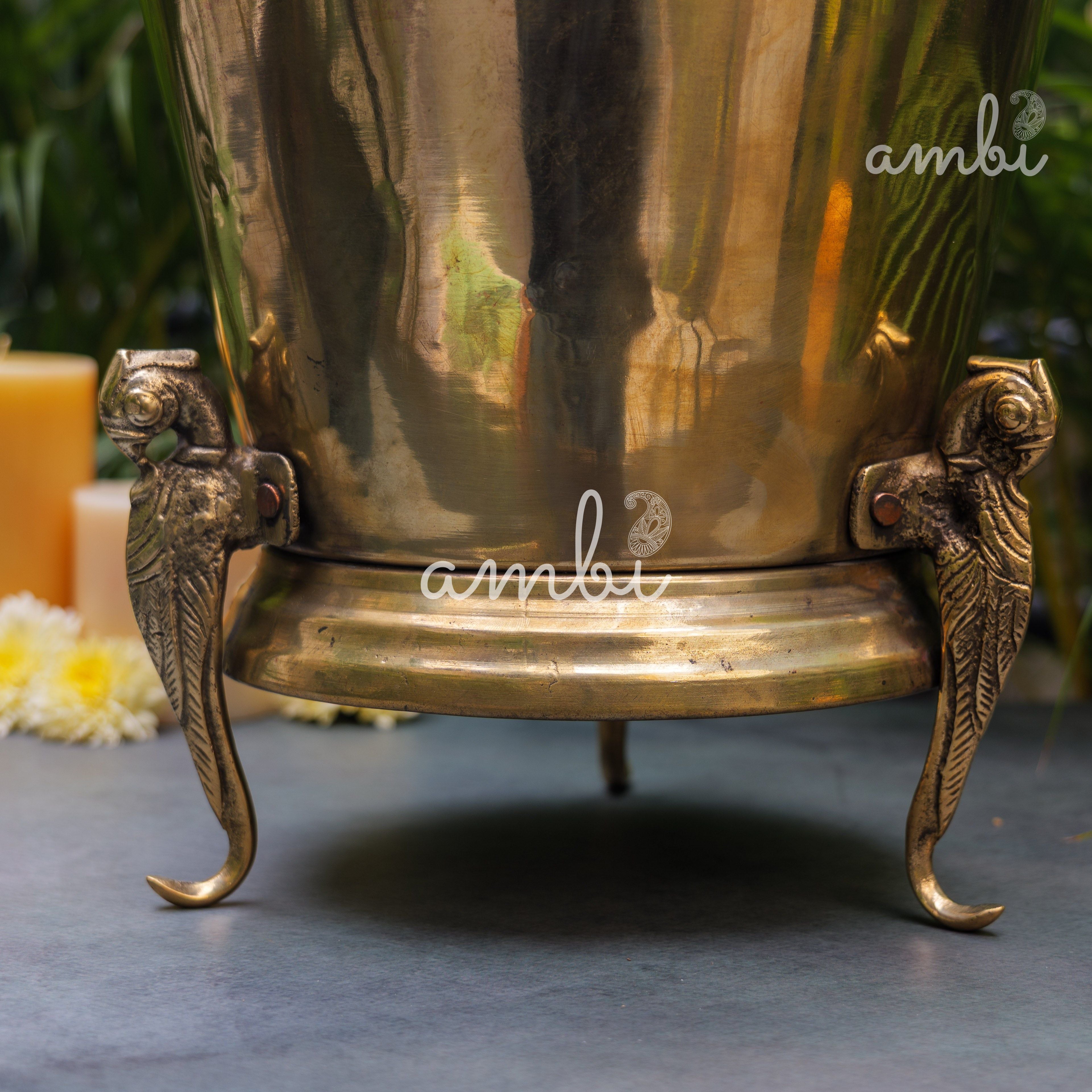 Vintage Brass Balti / Bucket / Vase