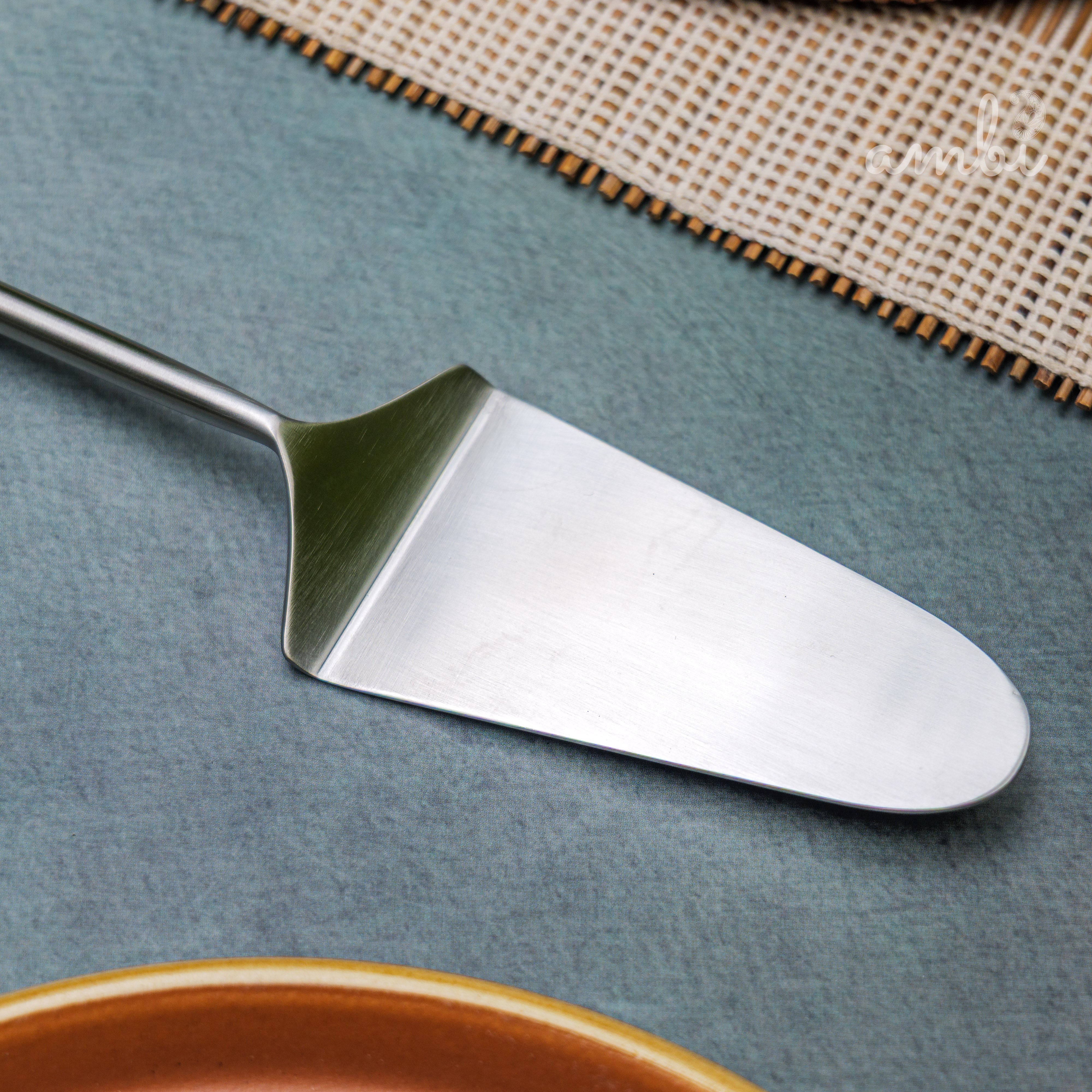 Exquisite Steel Cake Server Cutlery Set of 2