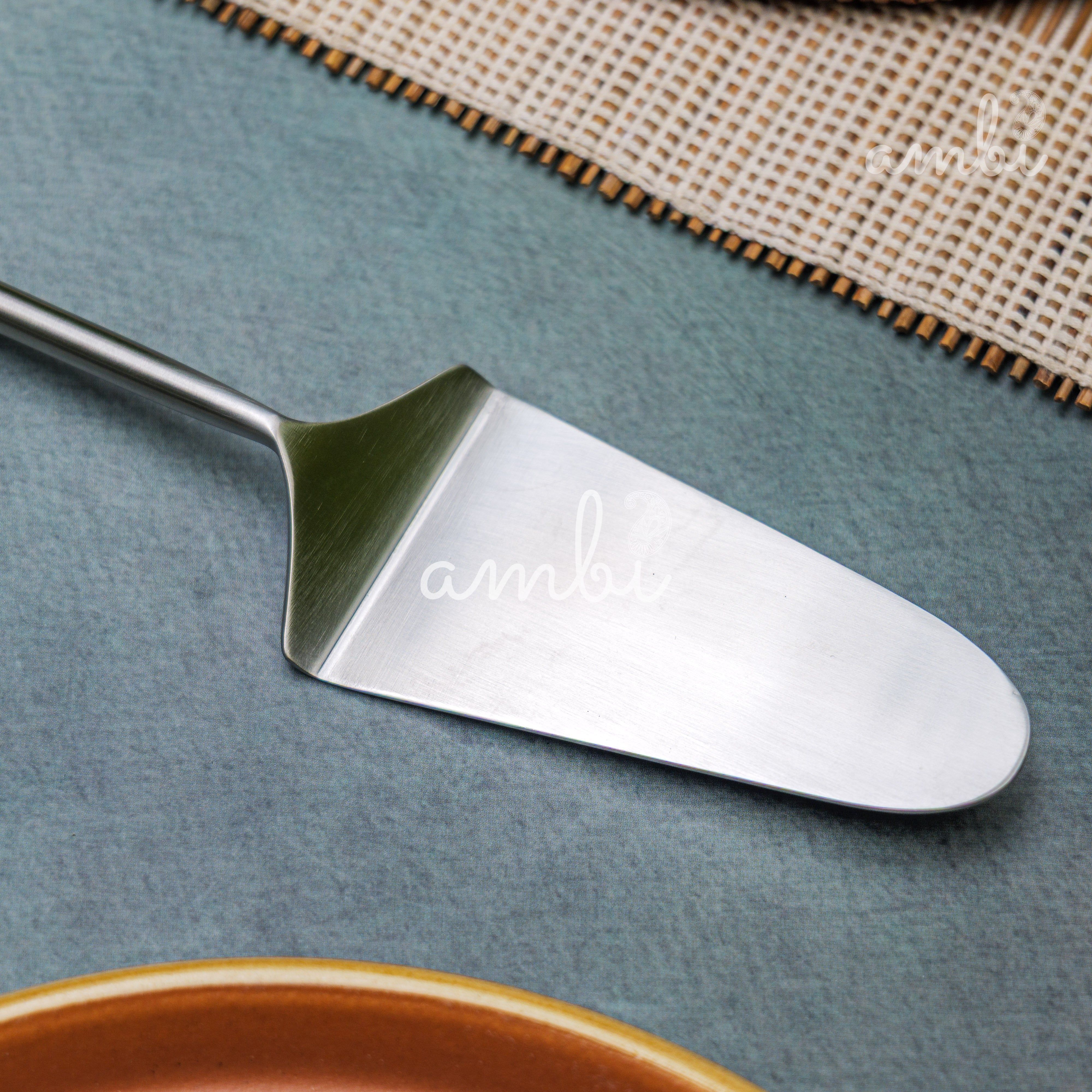 Exquisite Steel Cake Server Cutlery Set of 2