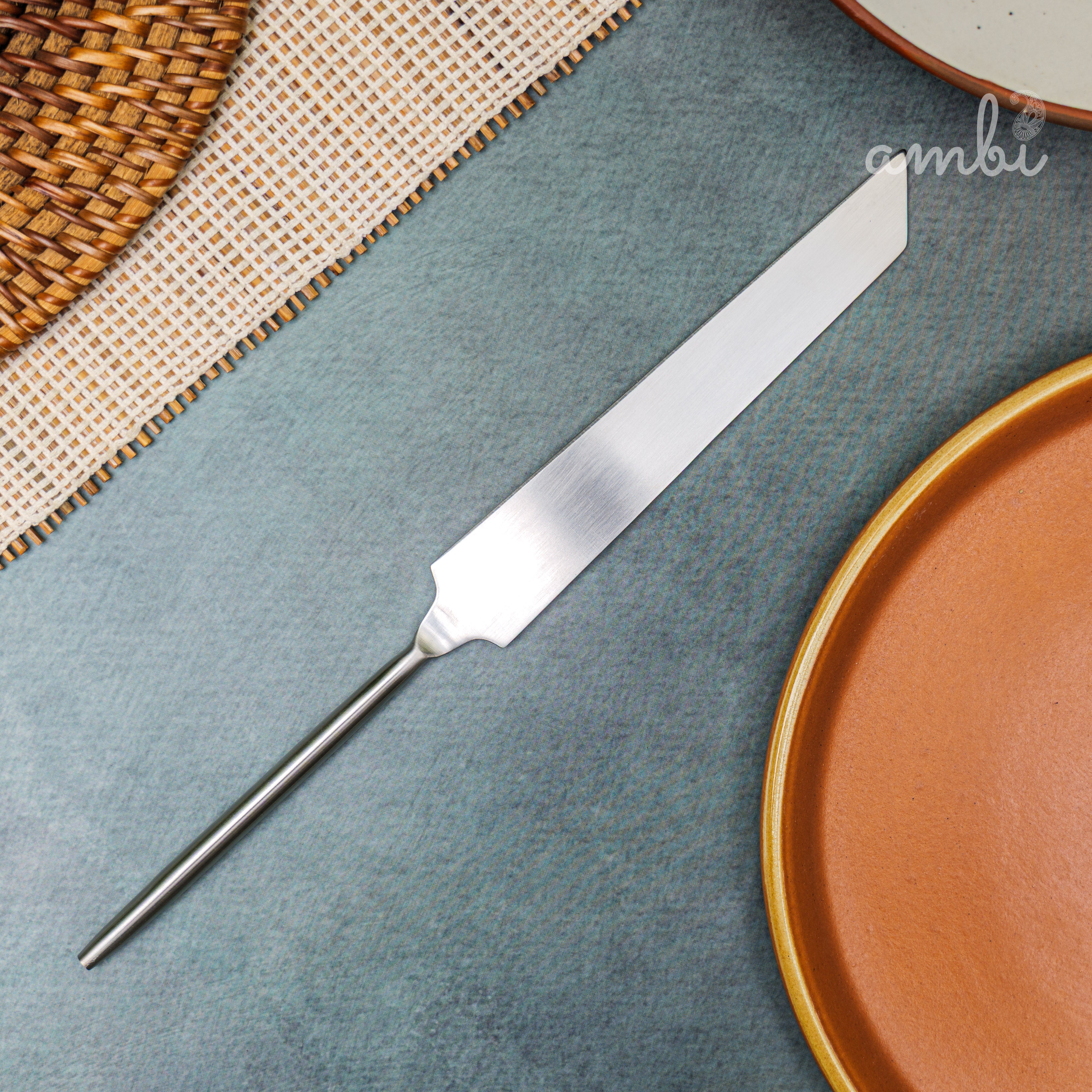 Exquisite Steel Cake Server Cutlery Set of 2