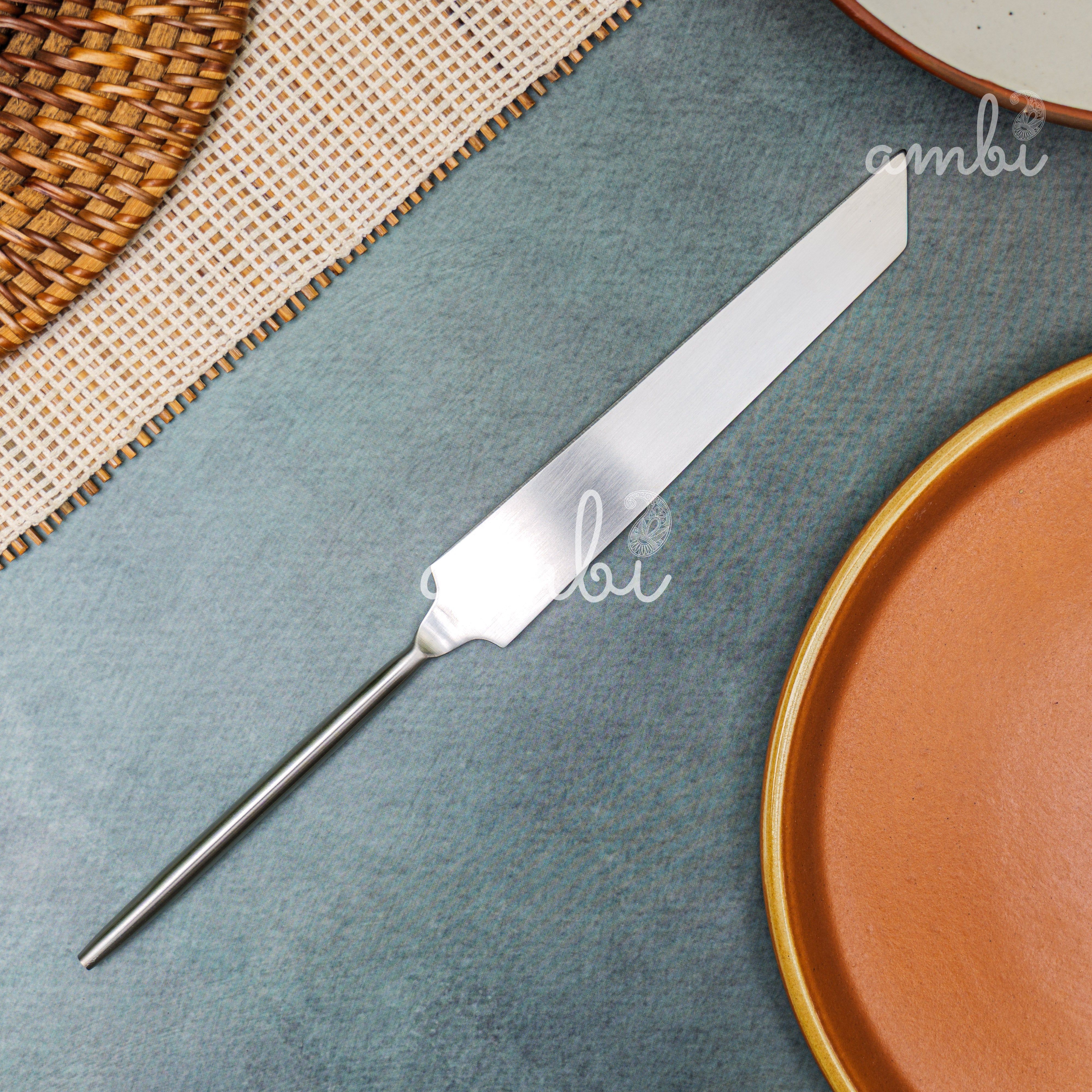 Exquisite Steel Cake Server Cutlery Set of 2