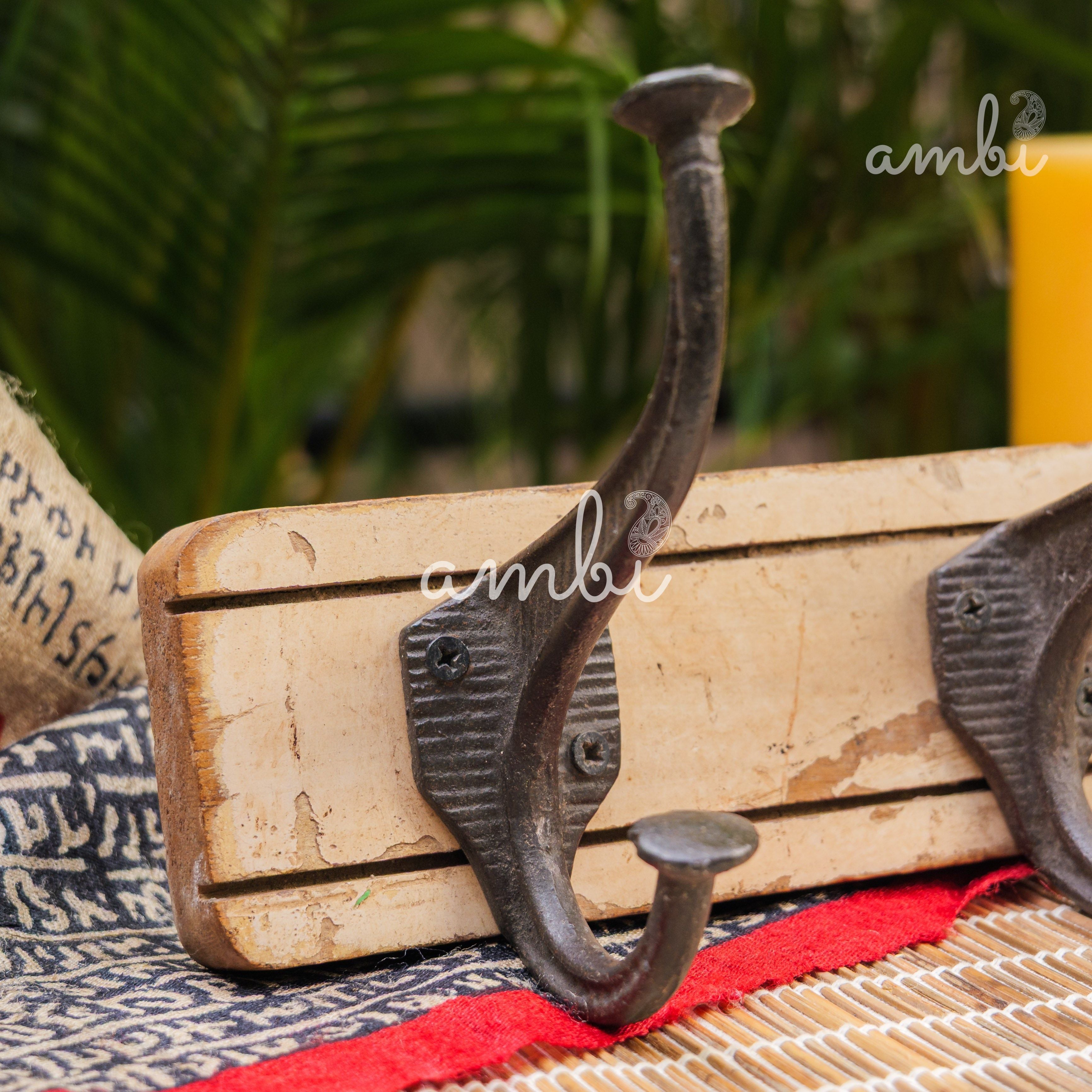 Ambi Vintage Style Wall Coat Hooks for Hanging