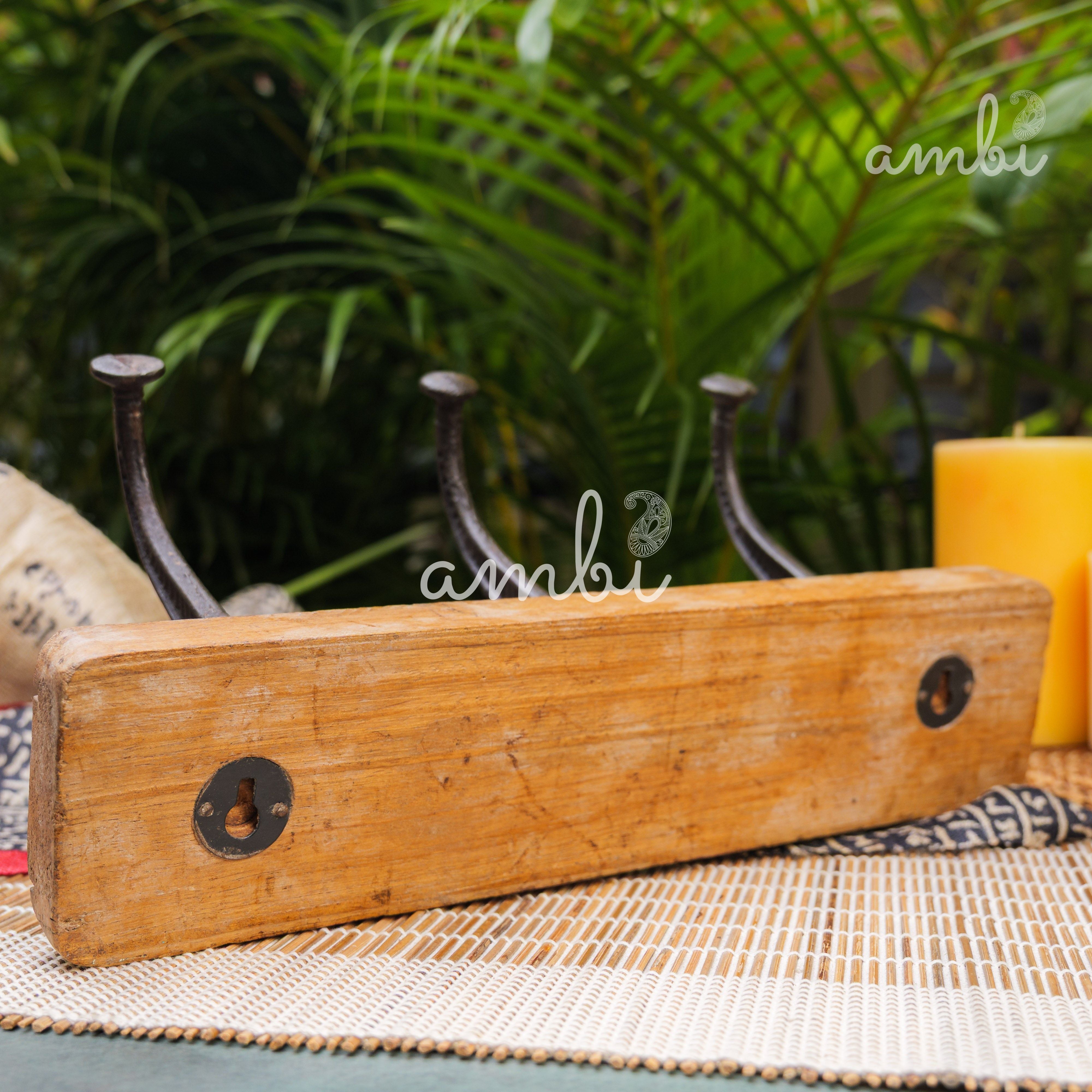 Ambi Vintage Style Wall Coat Hooks for Hanging