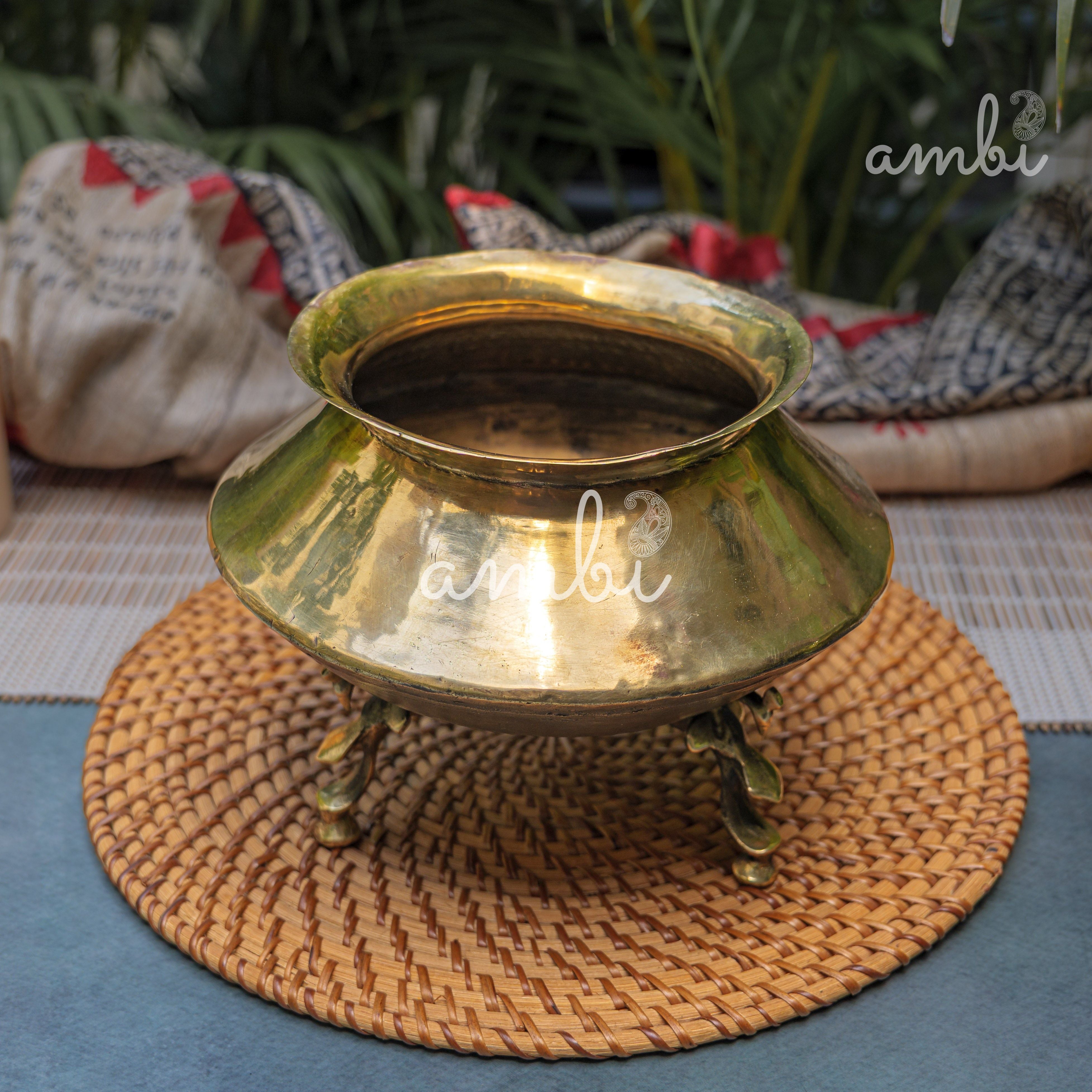 Vintage Water Mataka with Legs - Planter / Vase