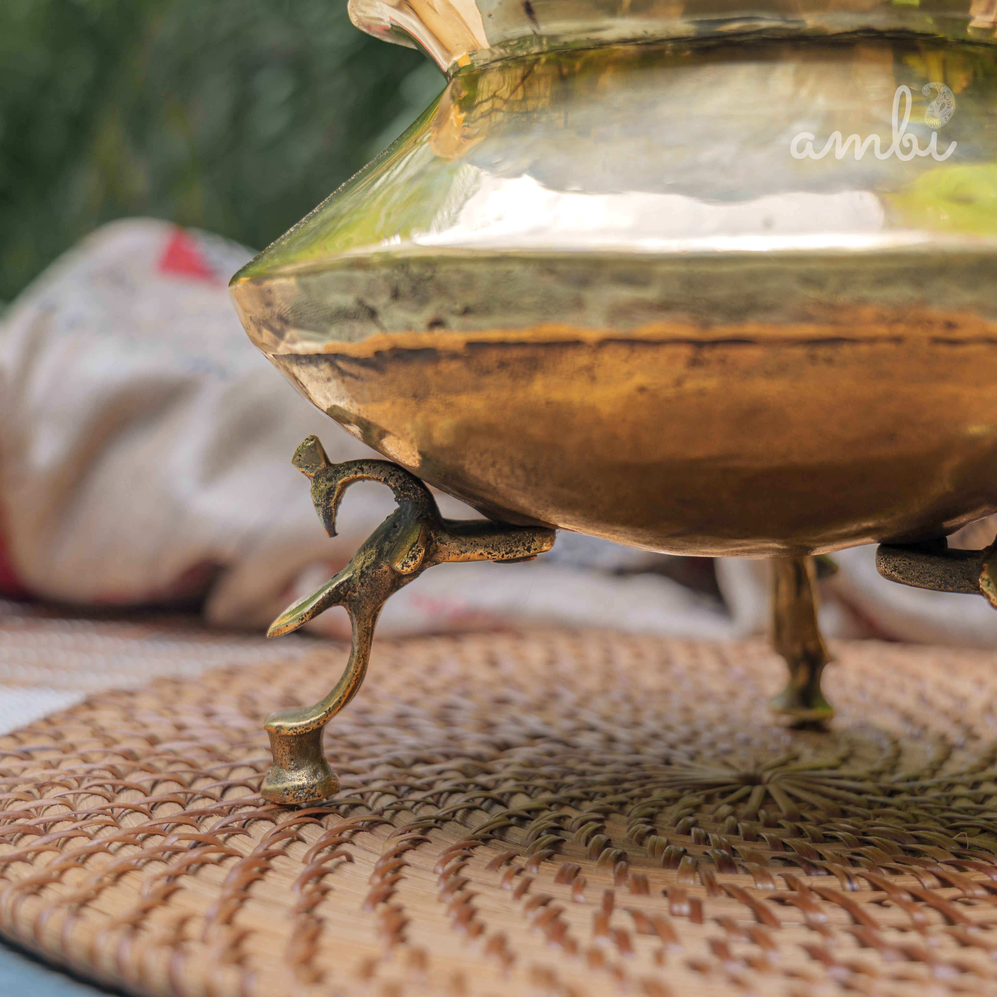 Vintage Water Mataka with Legs - Planter / Vase
