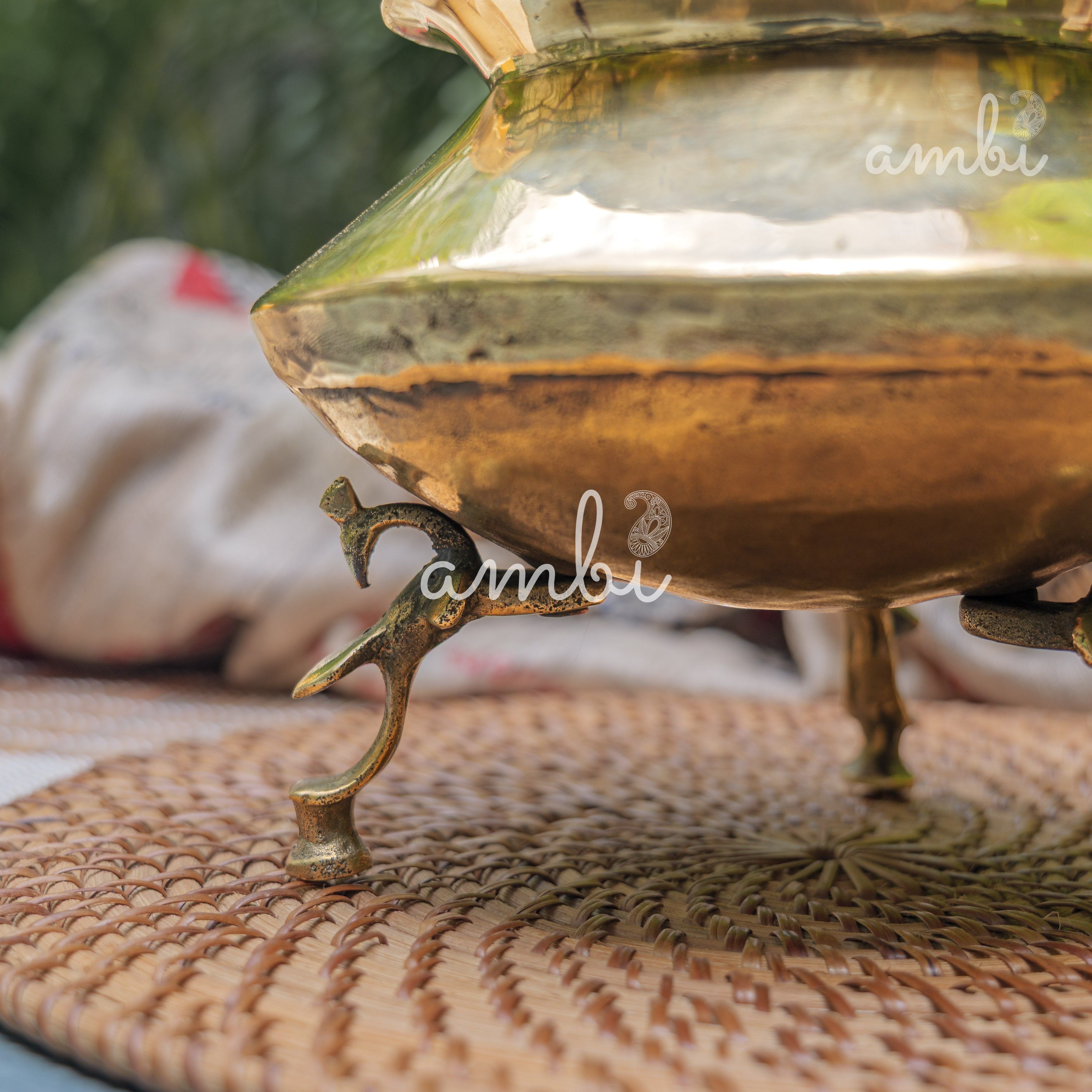 Vintage Water Mataka with Legs - Planter / Vase