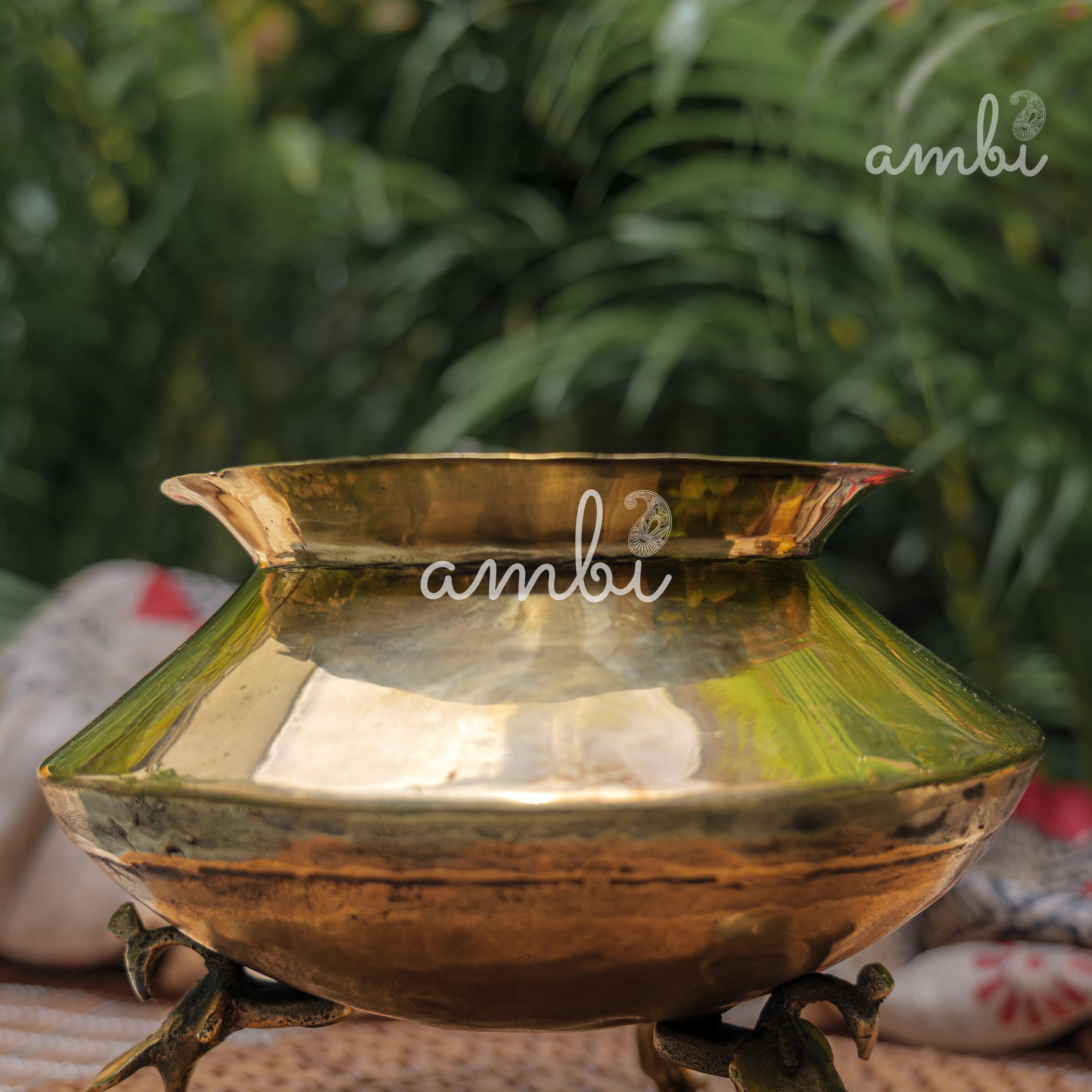 Vintage Water Mataka with Legs - Planter / Vase