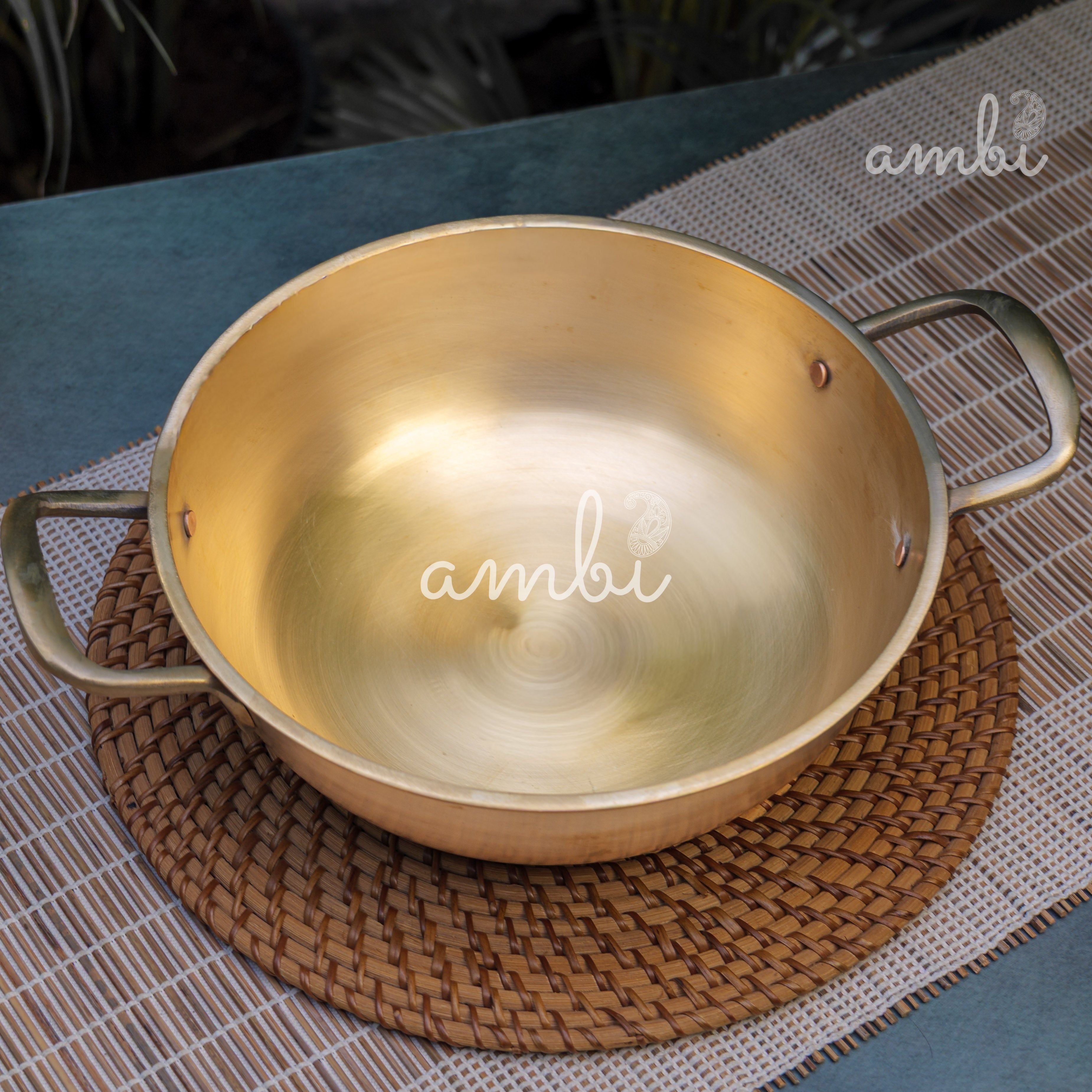 Pure Kansa Traditional Kadhai / Kadai