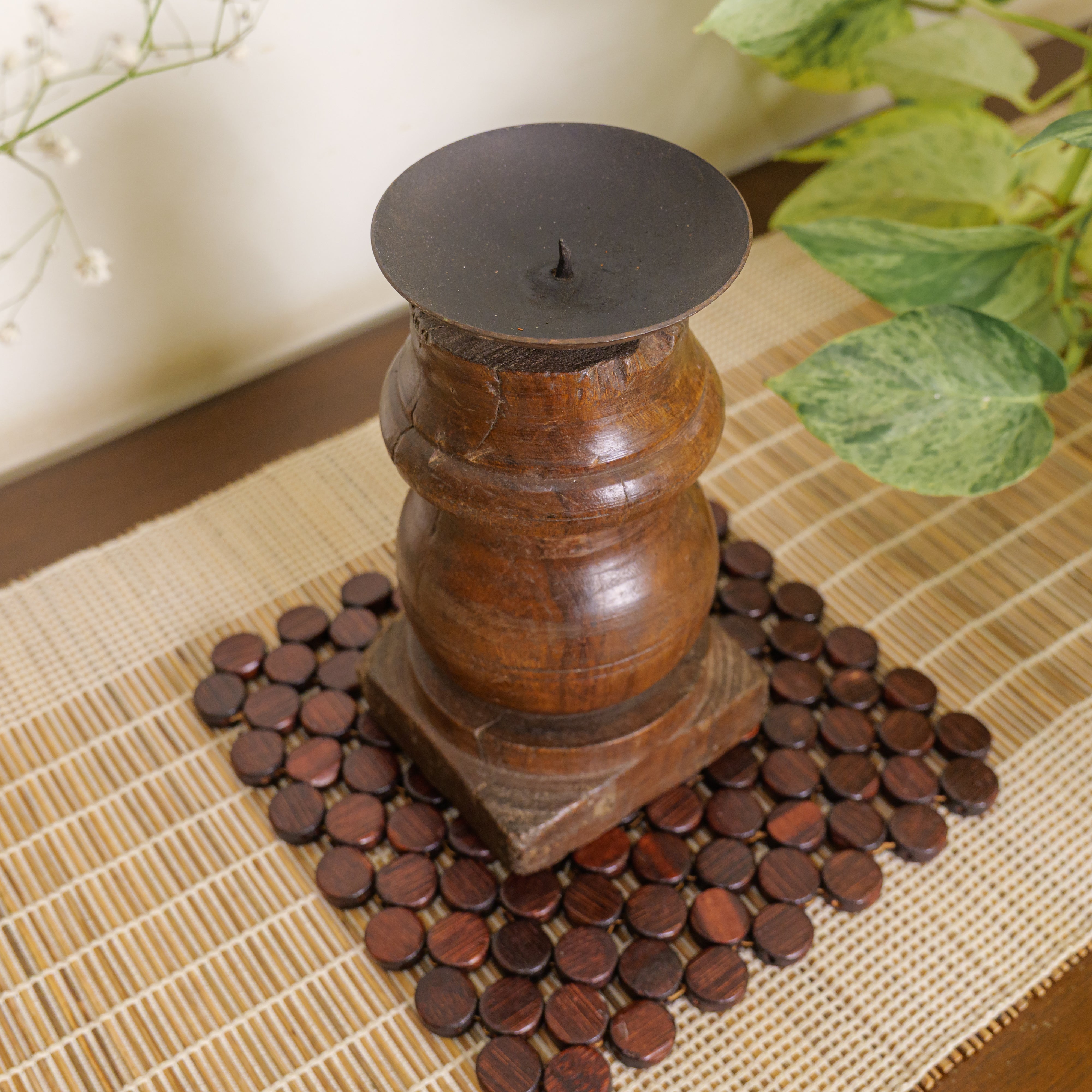 Vintage Candle Stand