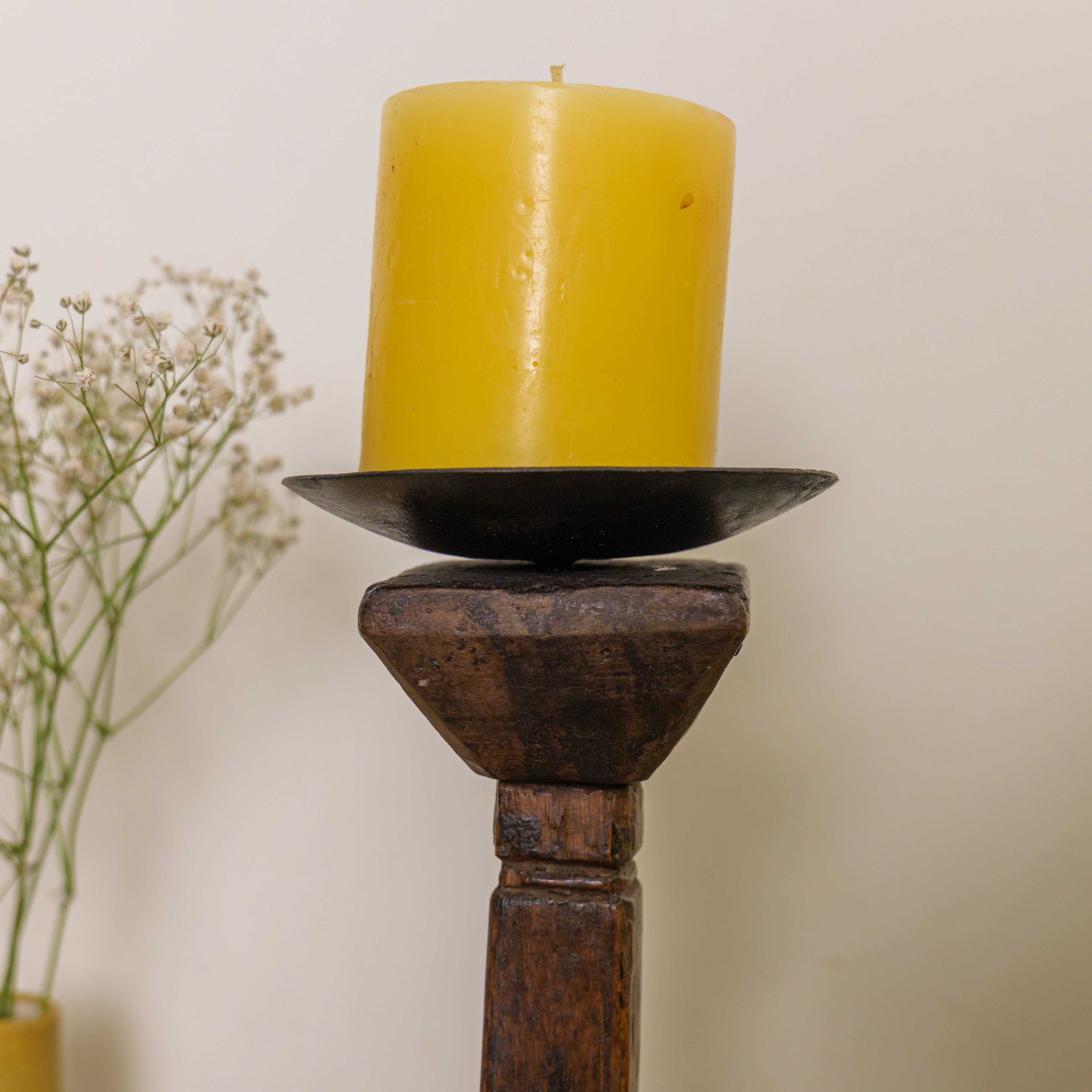 Vintage Candle Stand - Pedestal Base
