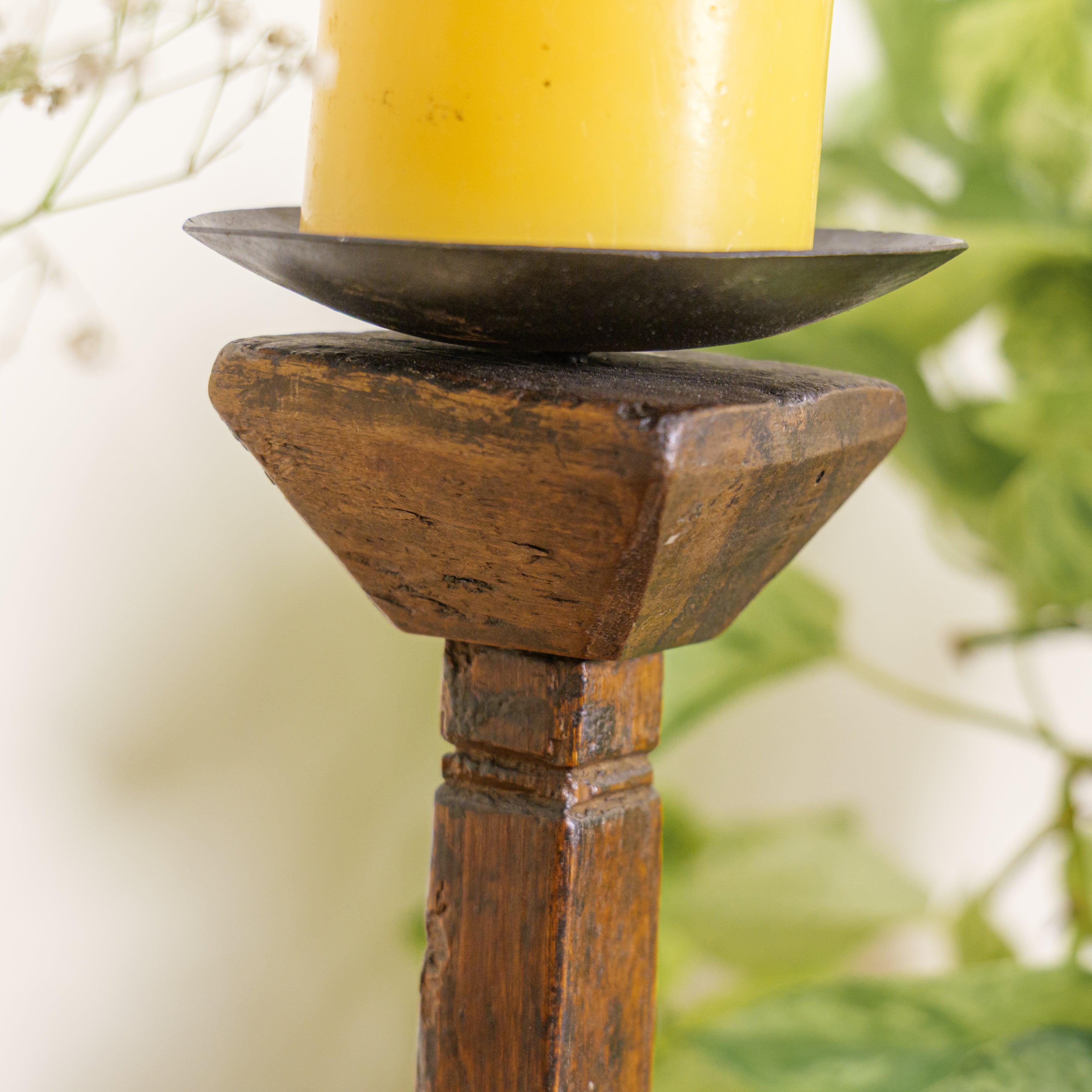 Vintage Candle Stand - Pedestal Base