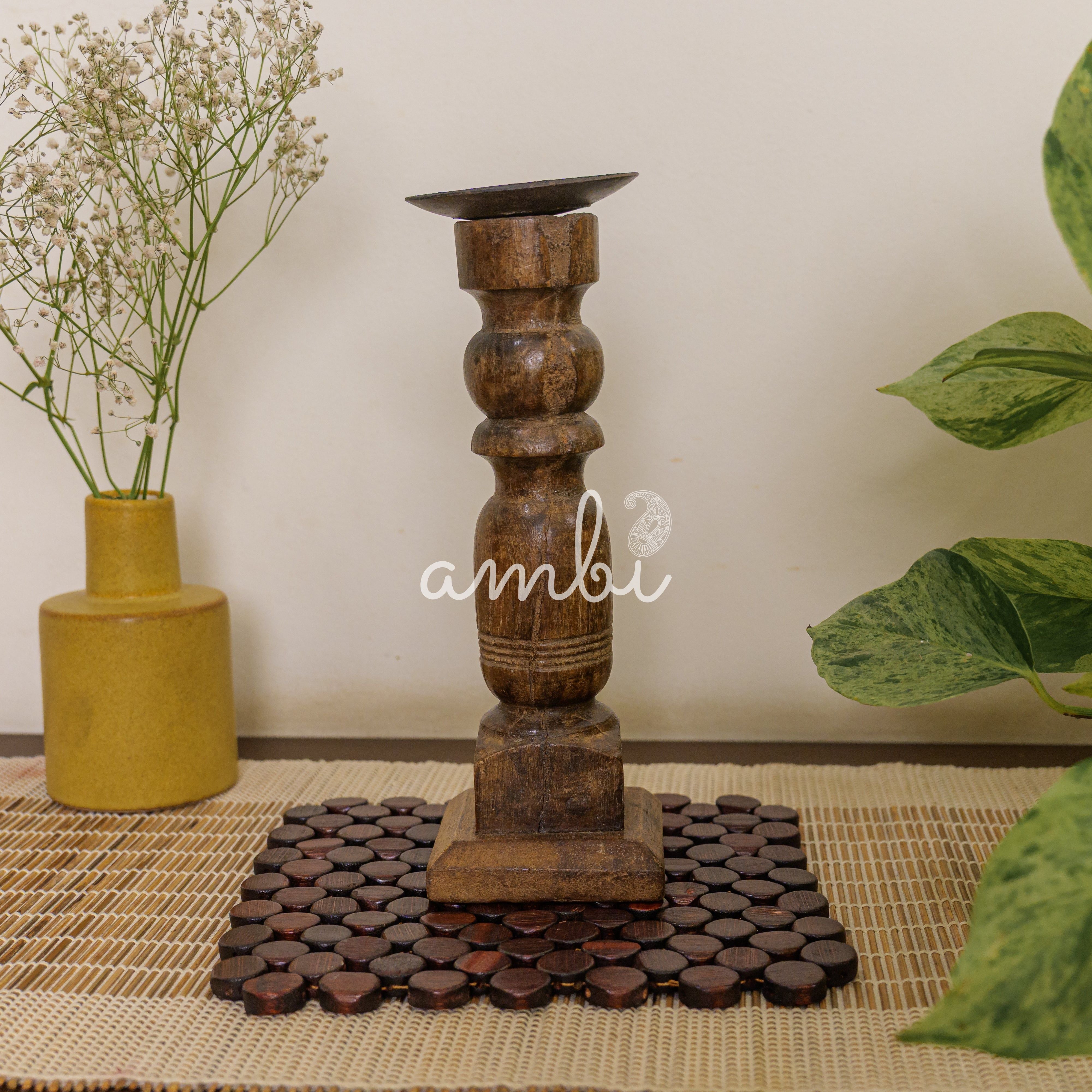 Vintage Candle Stand