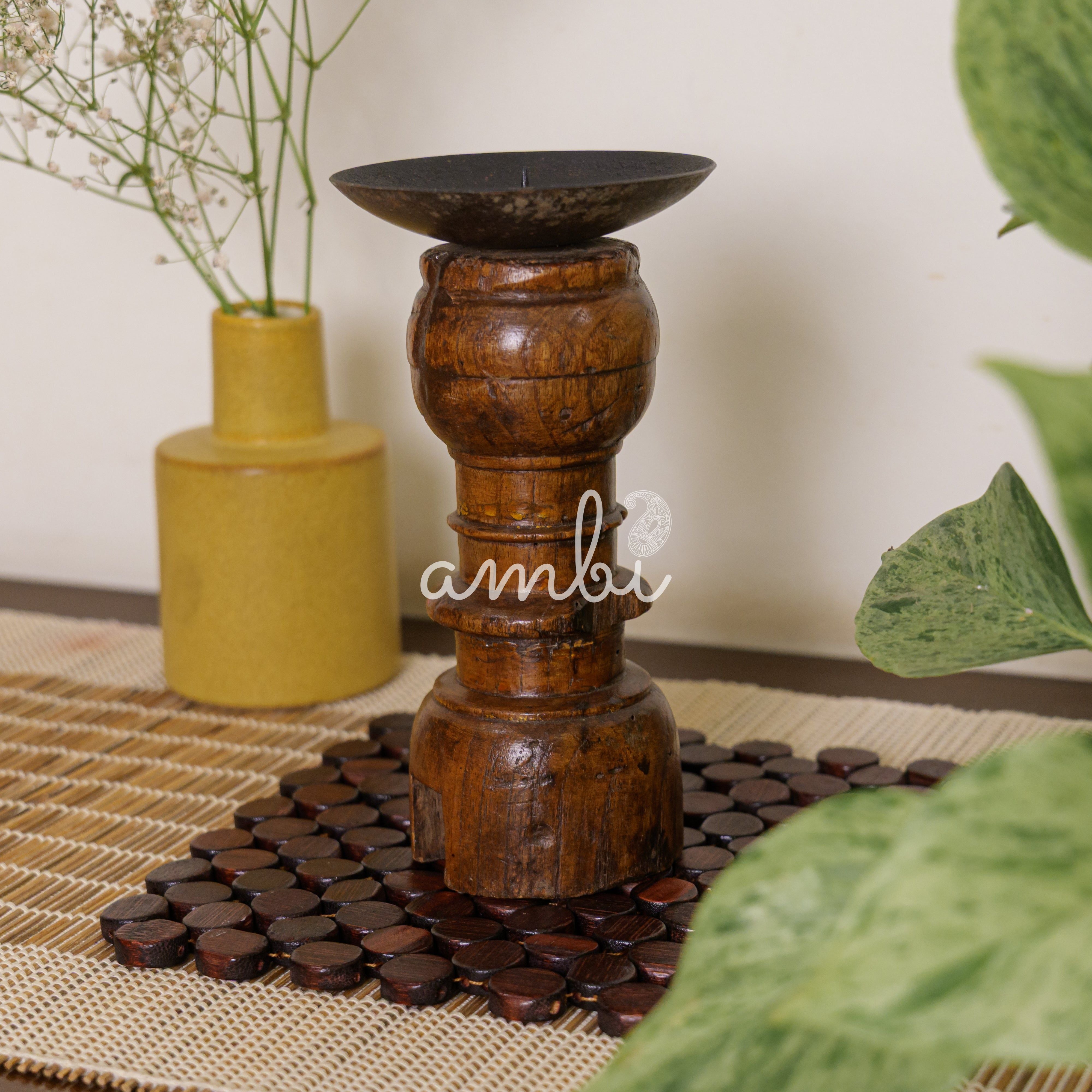 Vintage Candle Stand