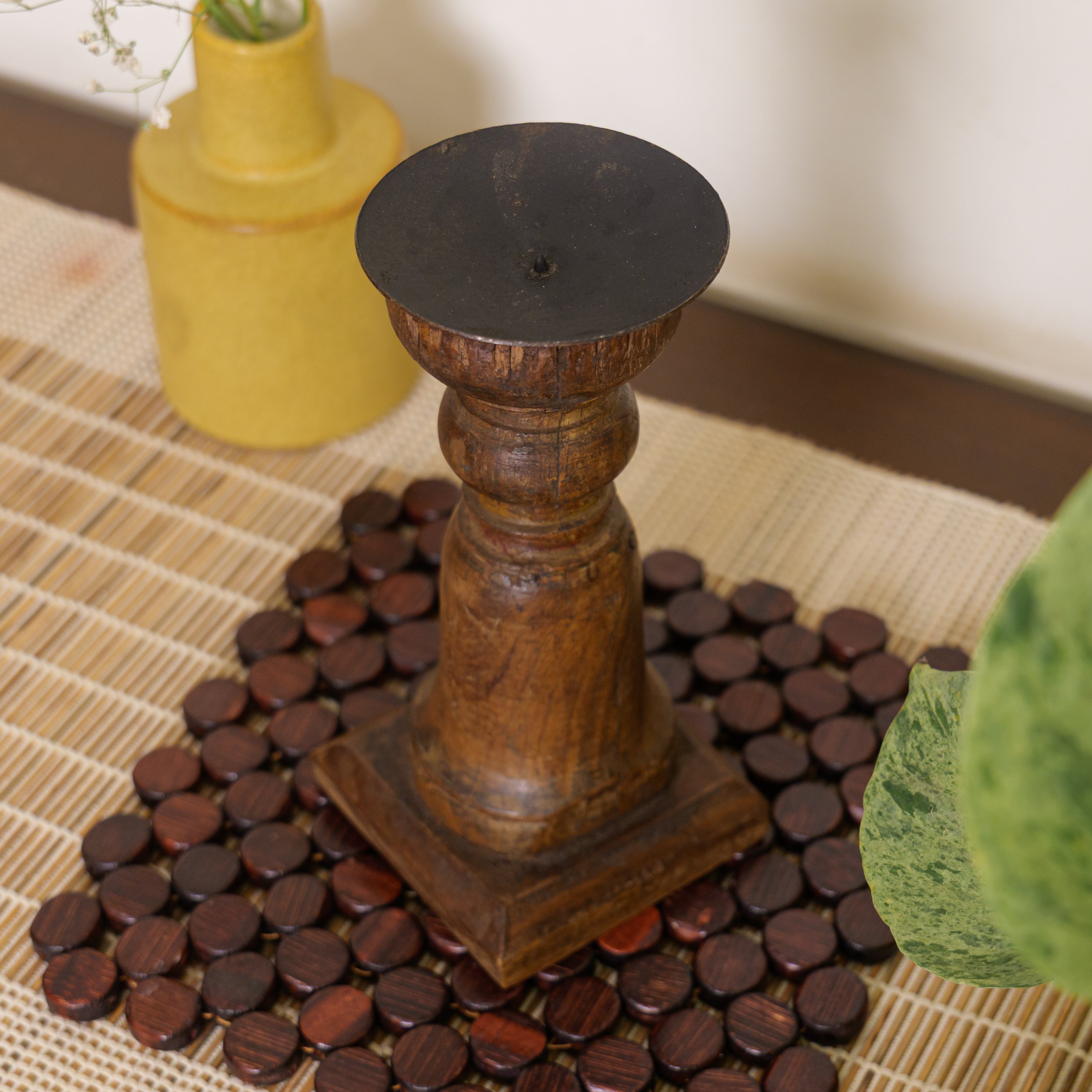 Ambi Classy Vintage Candle Stand | Heritage Home Décor