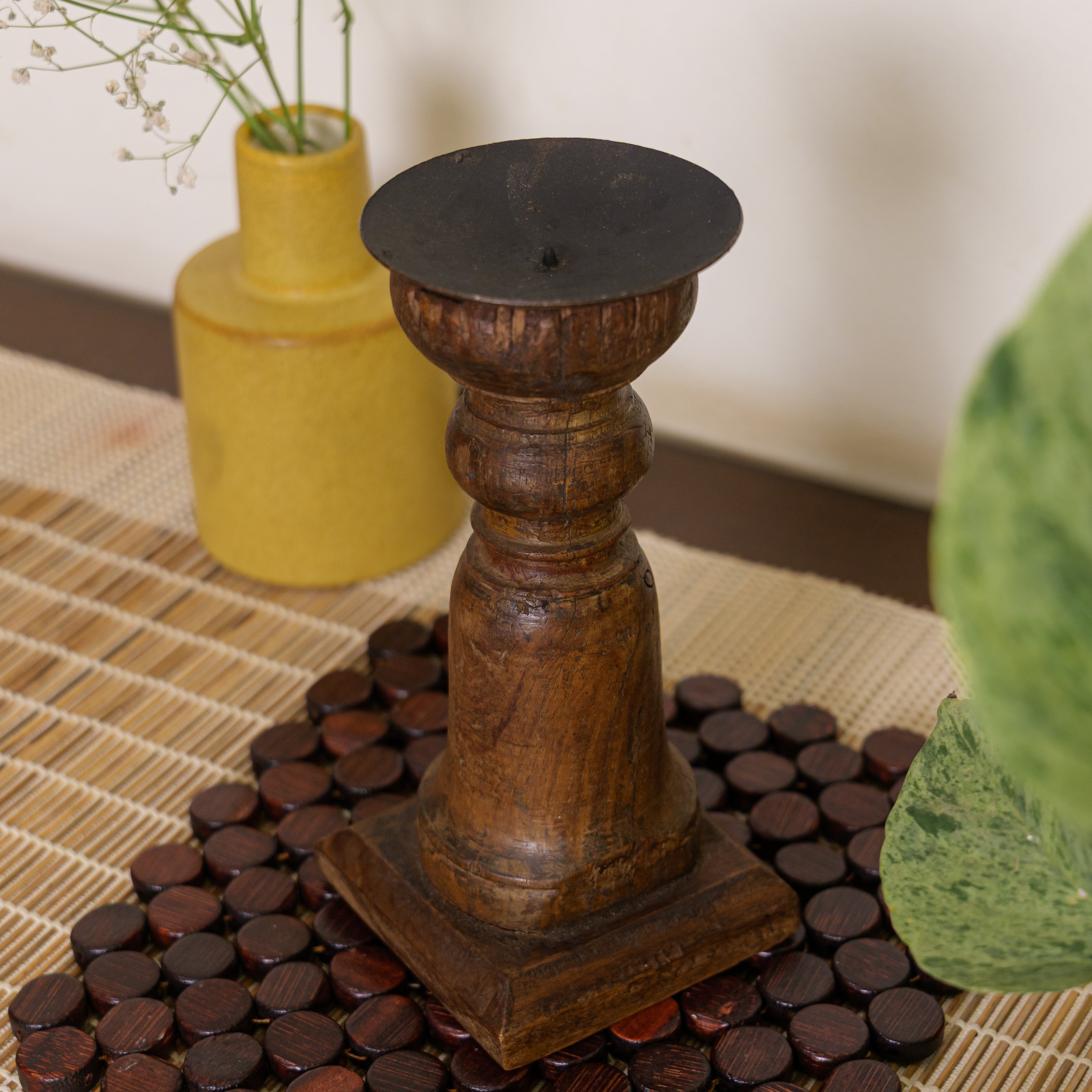Ambi Classy Vintage Candle Stand | Heritage Home Décor