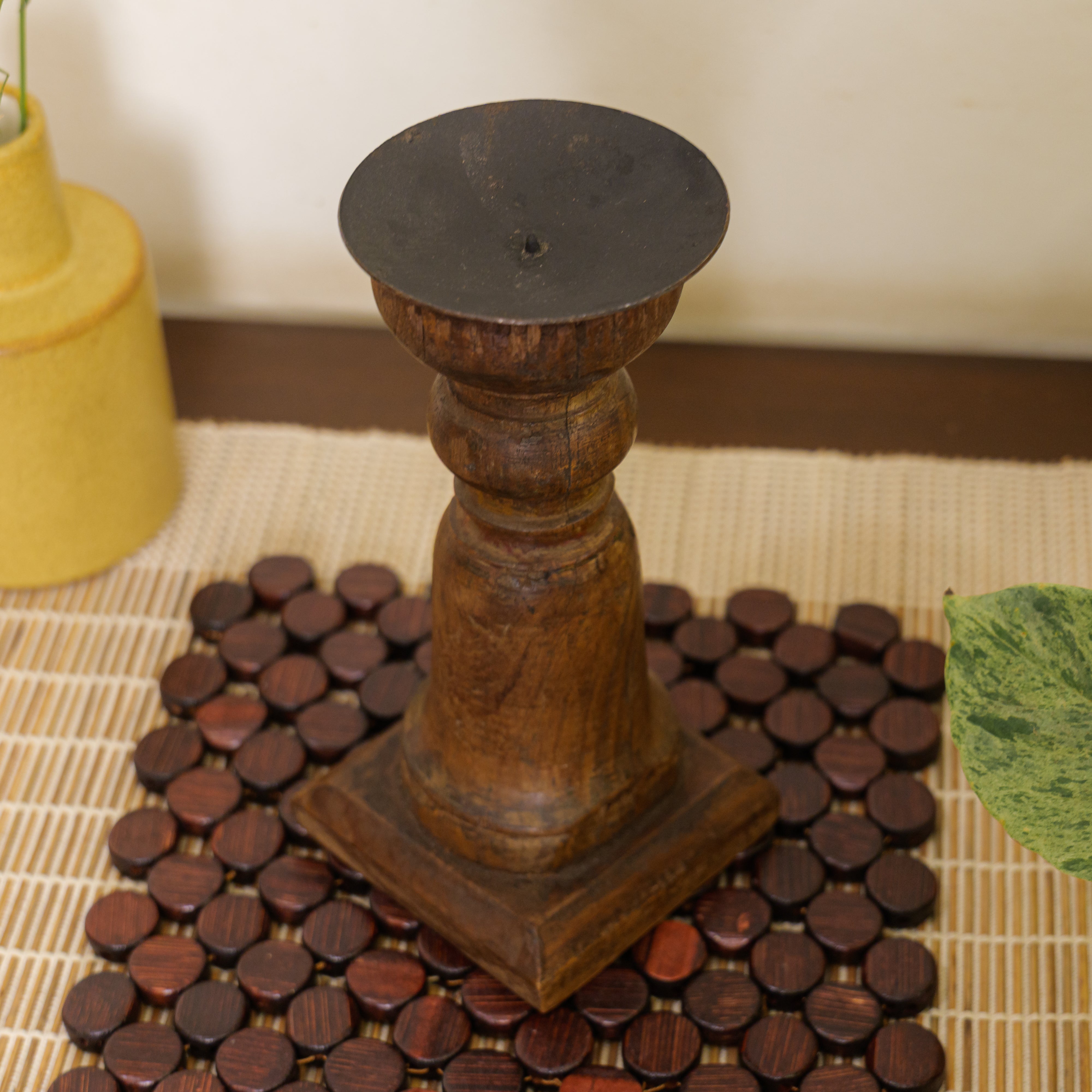 Ambi Classy Vintage Candle Stand | Heritage Home Décor