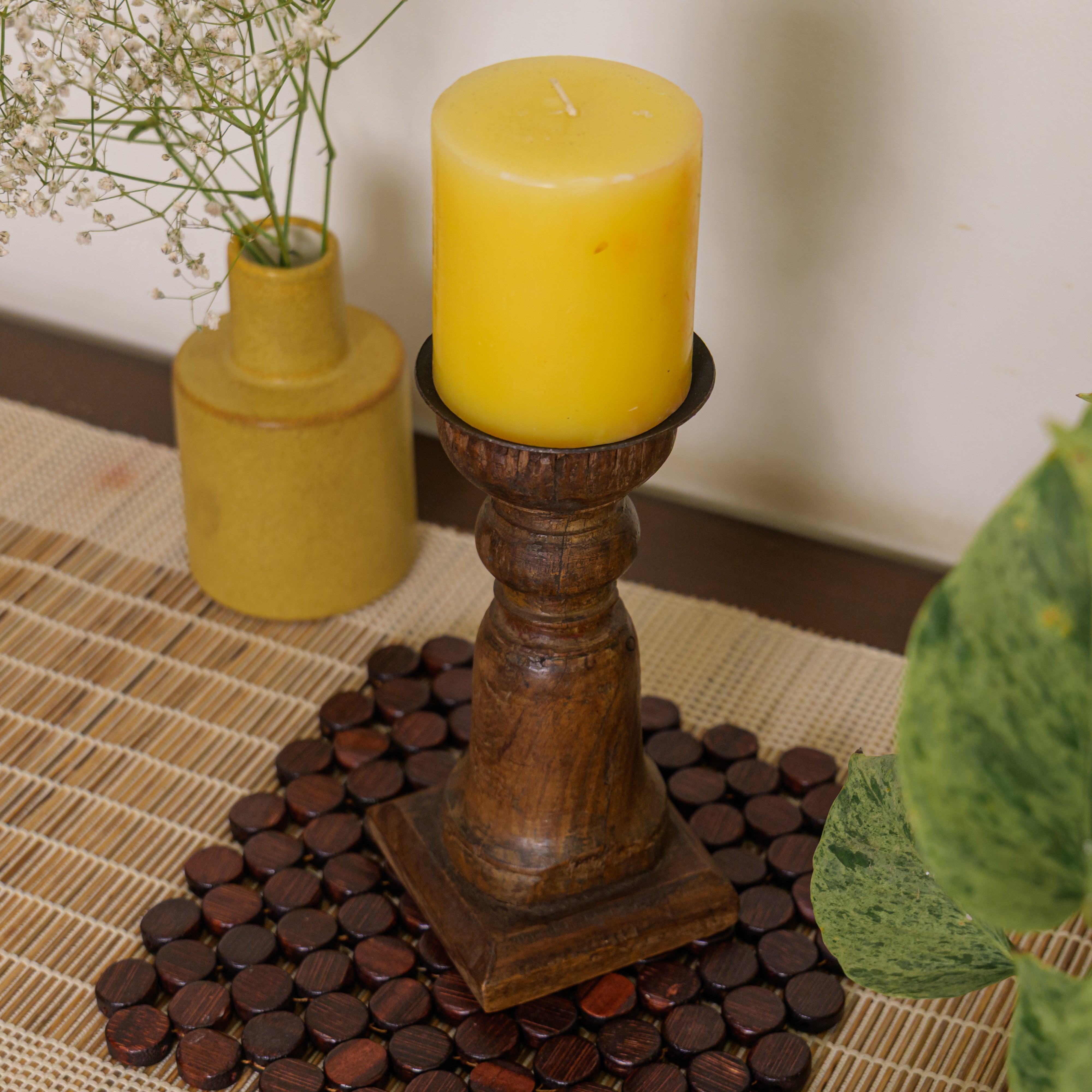Ambi Classy Vintage Candle Stand | Heritage Home Décor