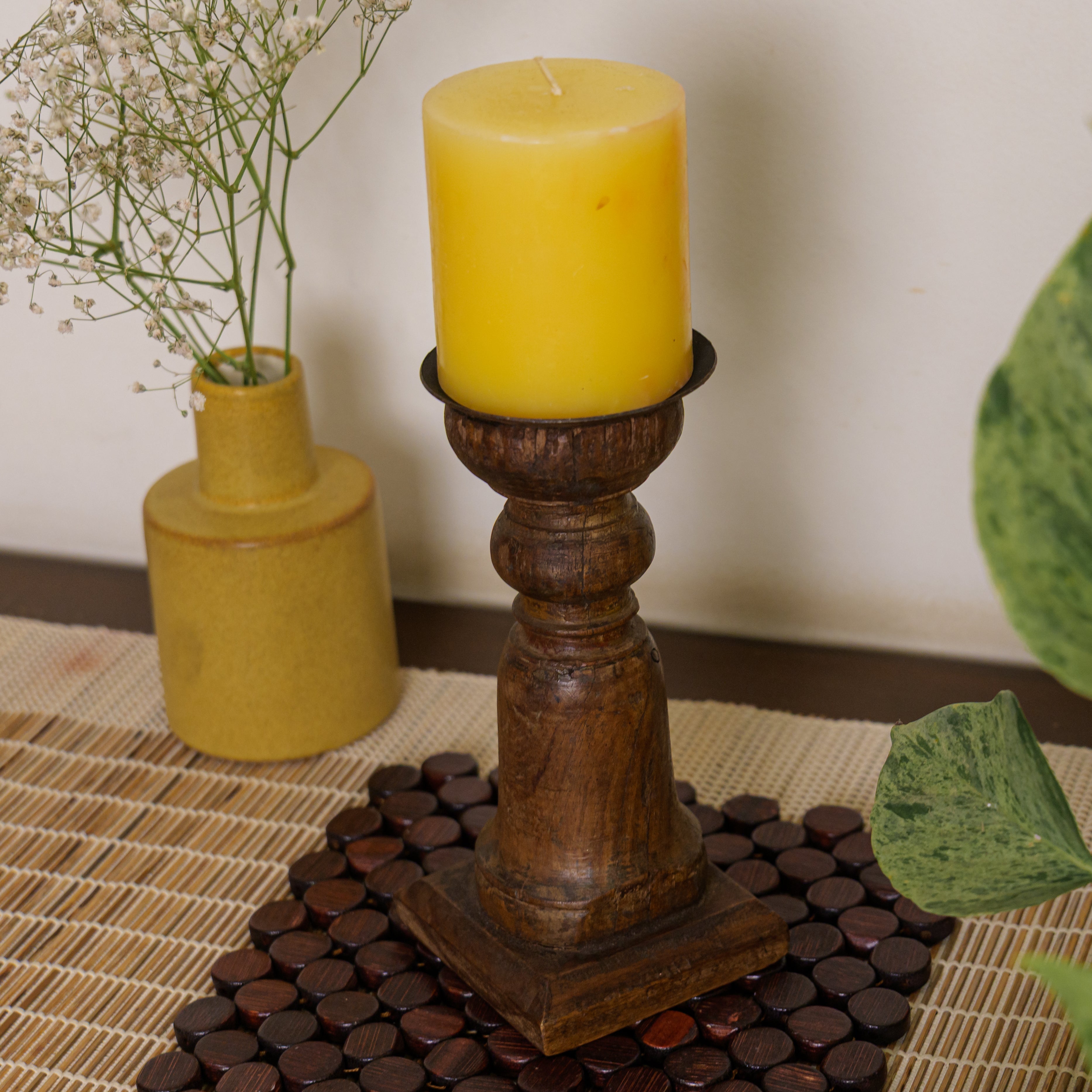 Ambi Classy Vintage Candle Stand | Heritage Home Décor