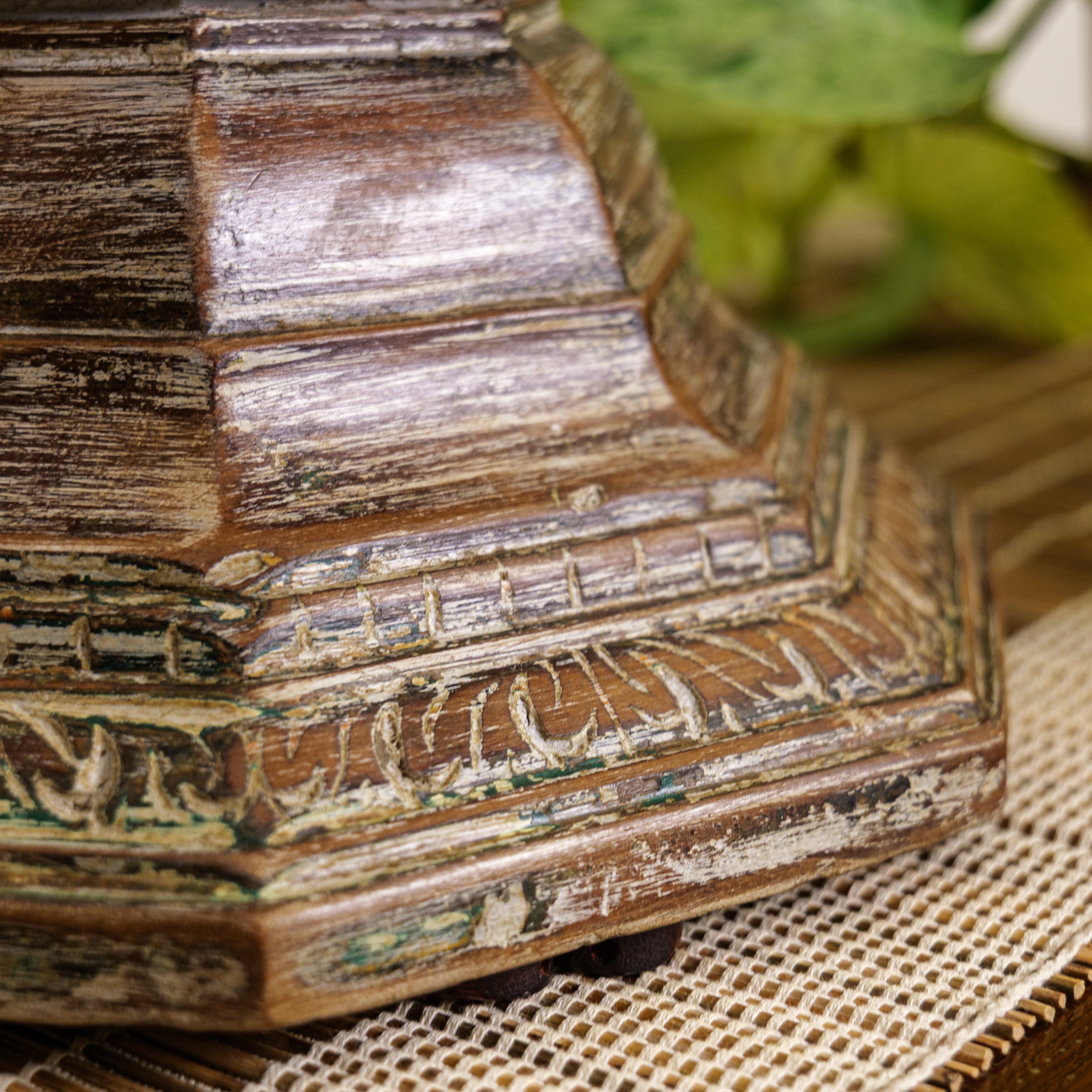 Vintage Candle Stand - Pillar Base