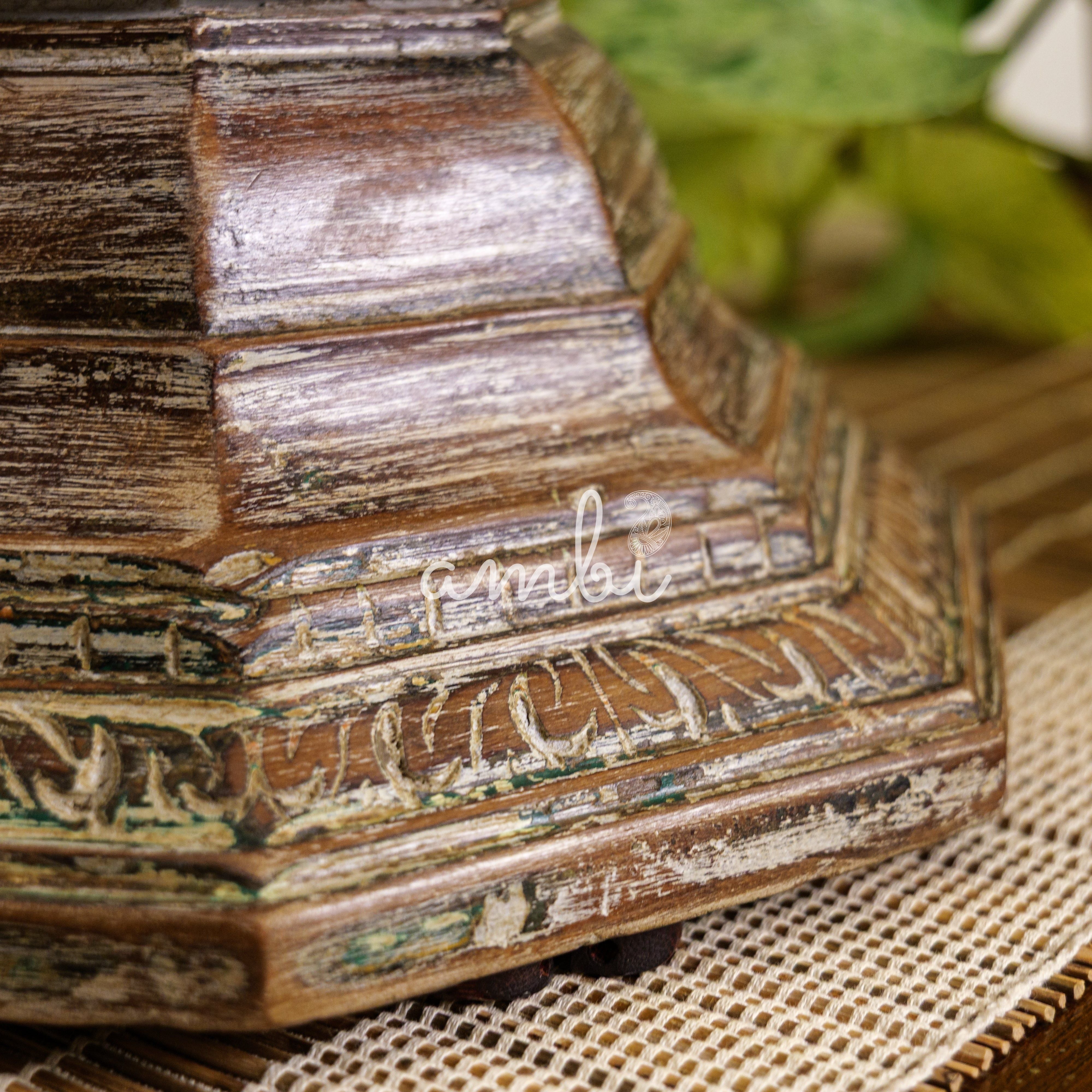 Vintage Candle Stand - Pillar Base