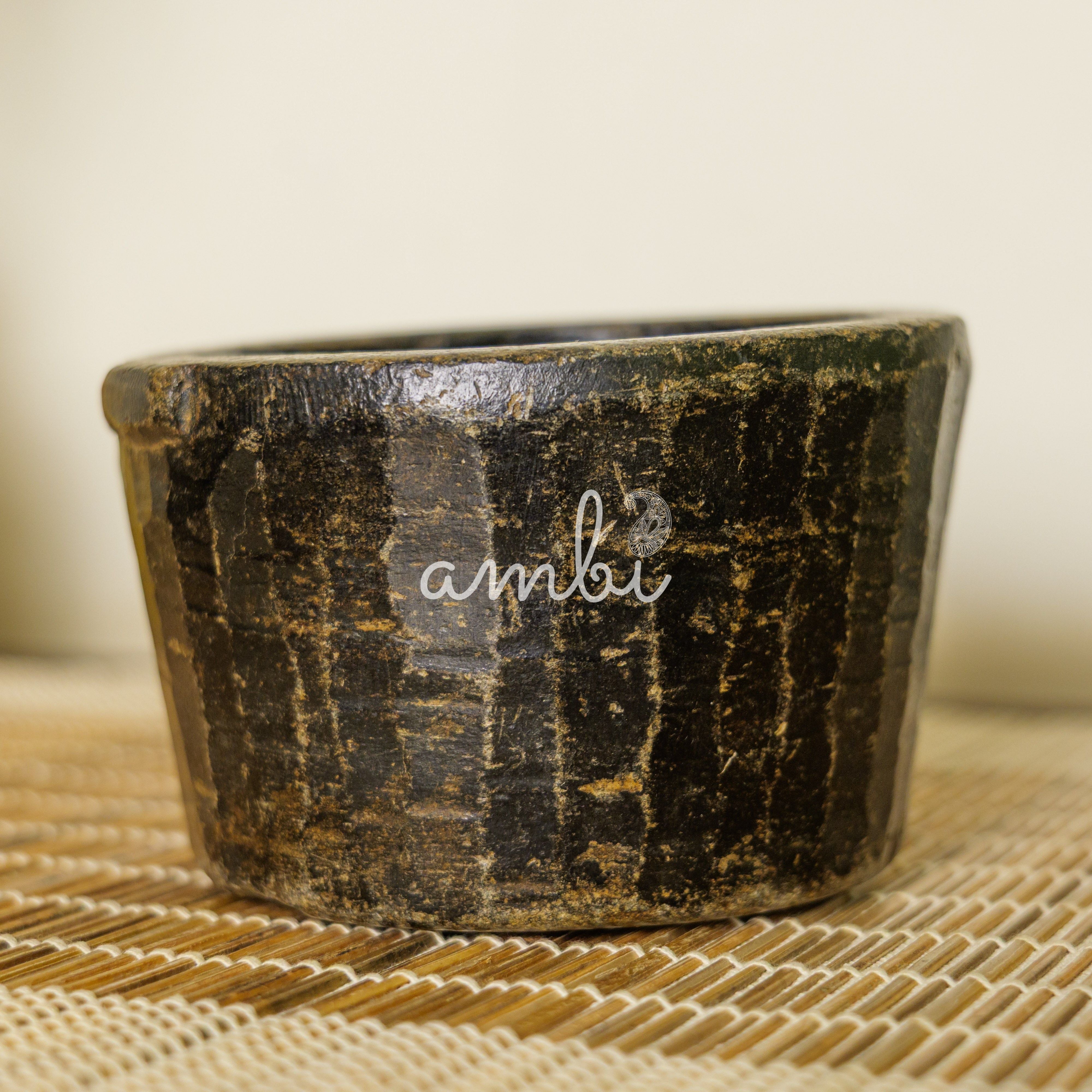 Vintage Wooden Bowls - Set of 2