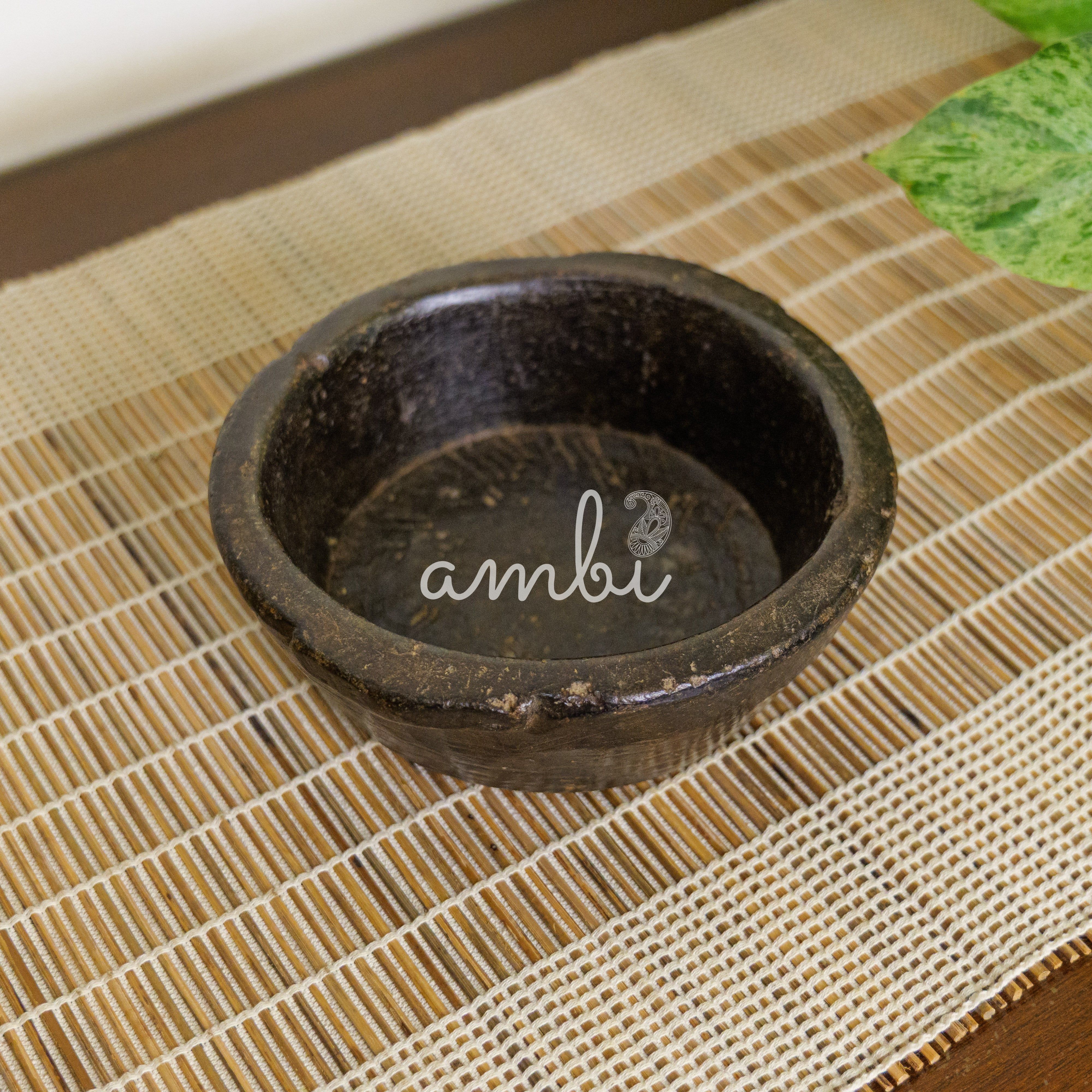 Vintage Wooden Bowls - Set of 2