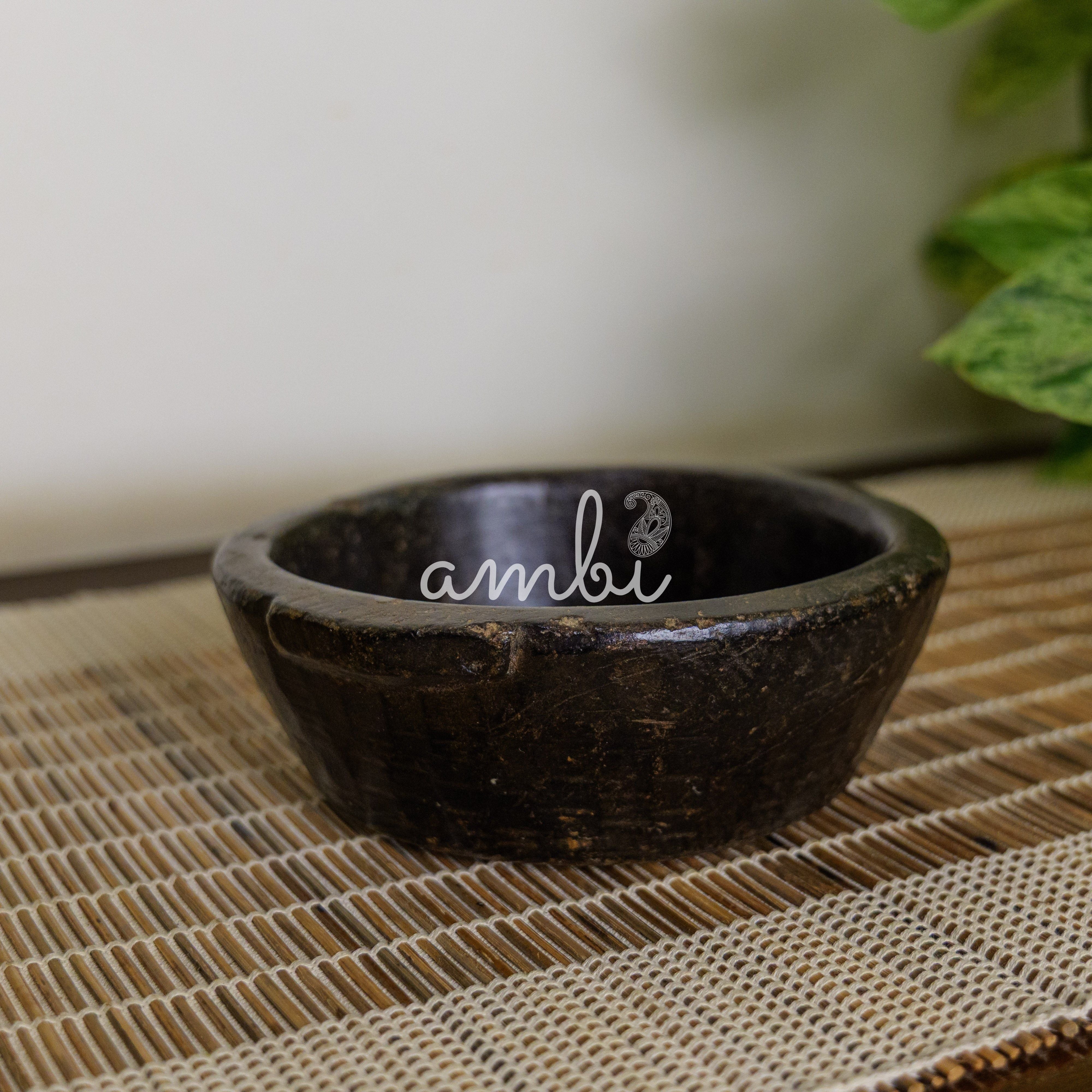 Vintage Wooden Bowls - Set of 2