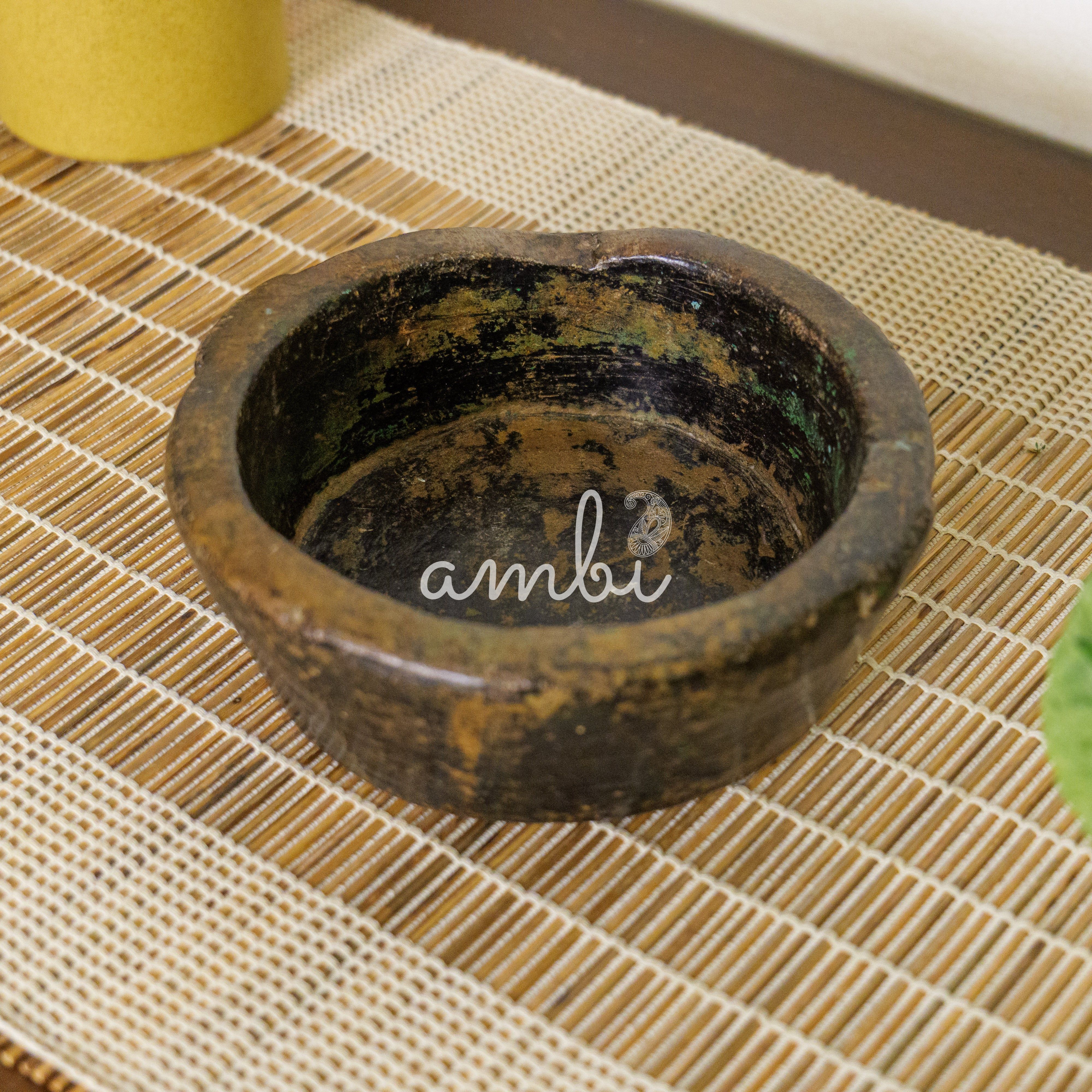 Vintage Wooden Bowls - Set of 2