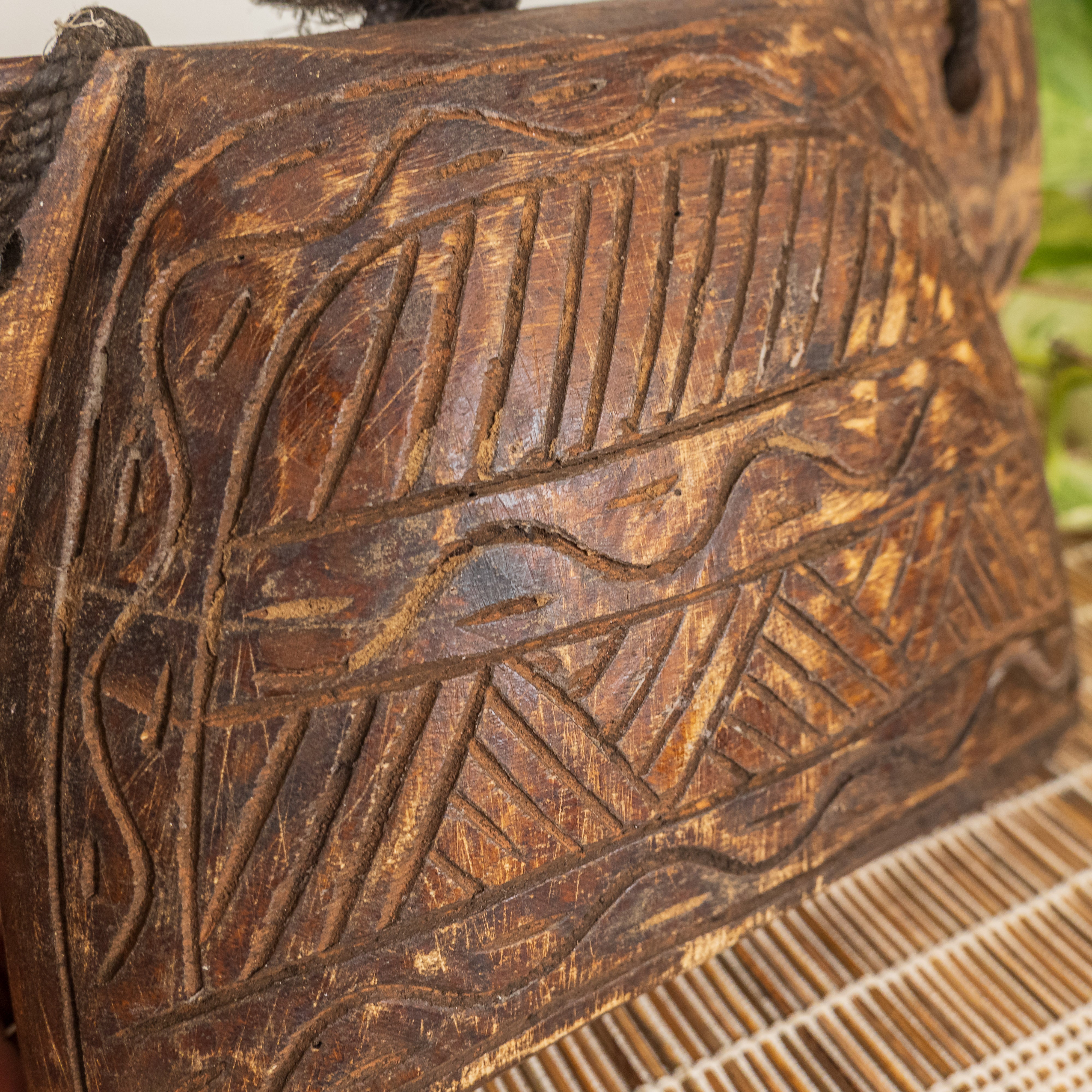 Vintage Wooden Cow Bell for Home Decor