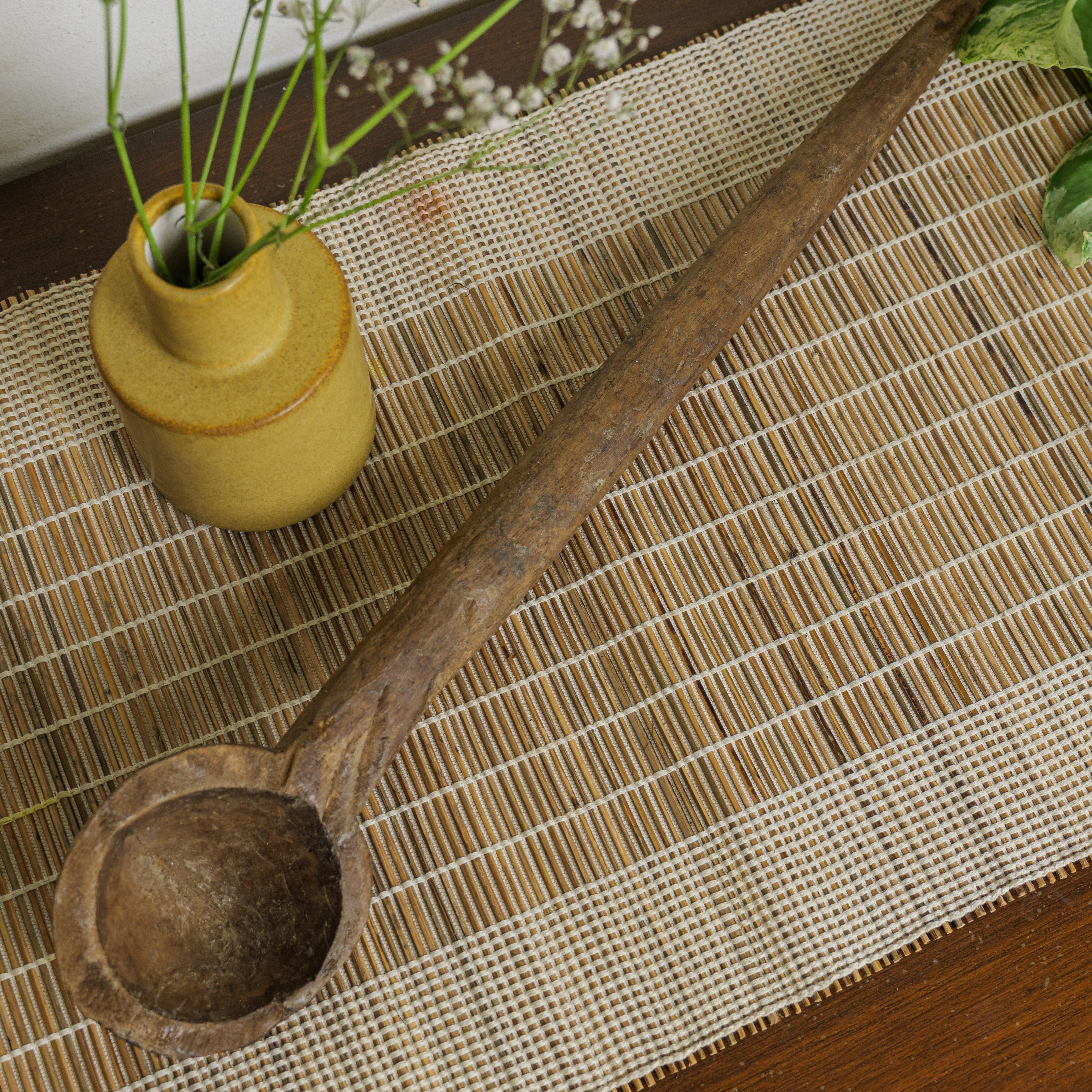 Vintage Wooden Ladle