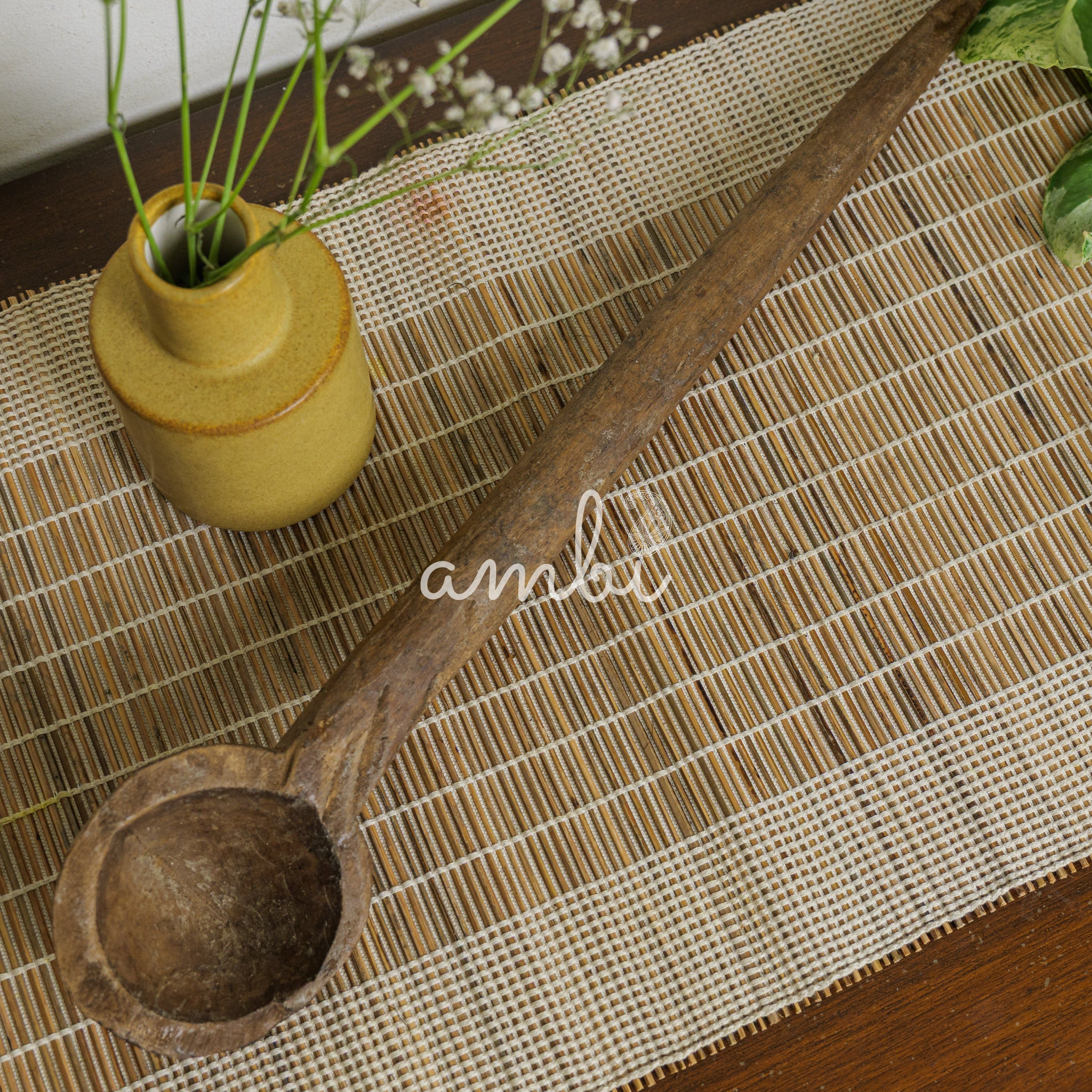 Vintage Wooden Ladle