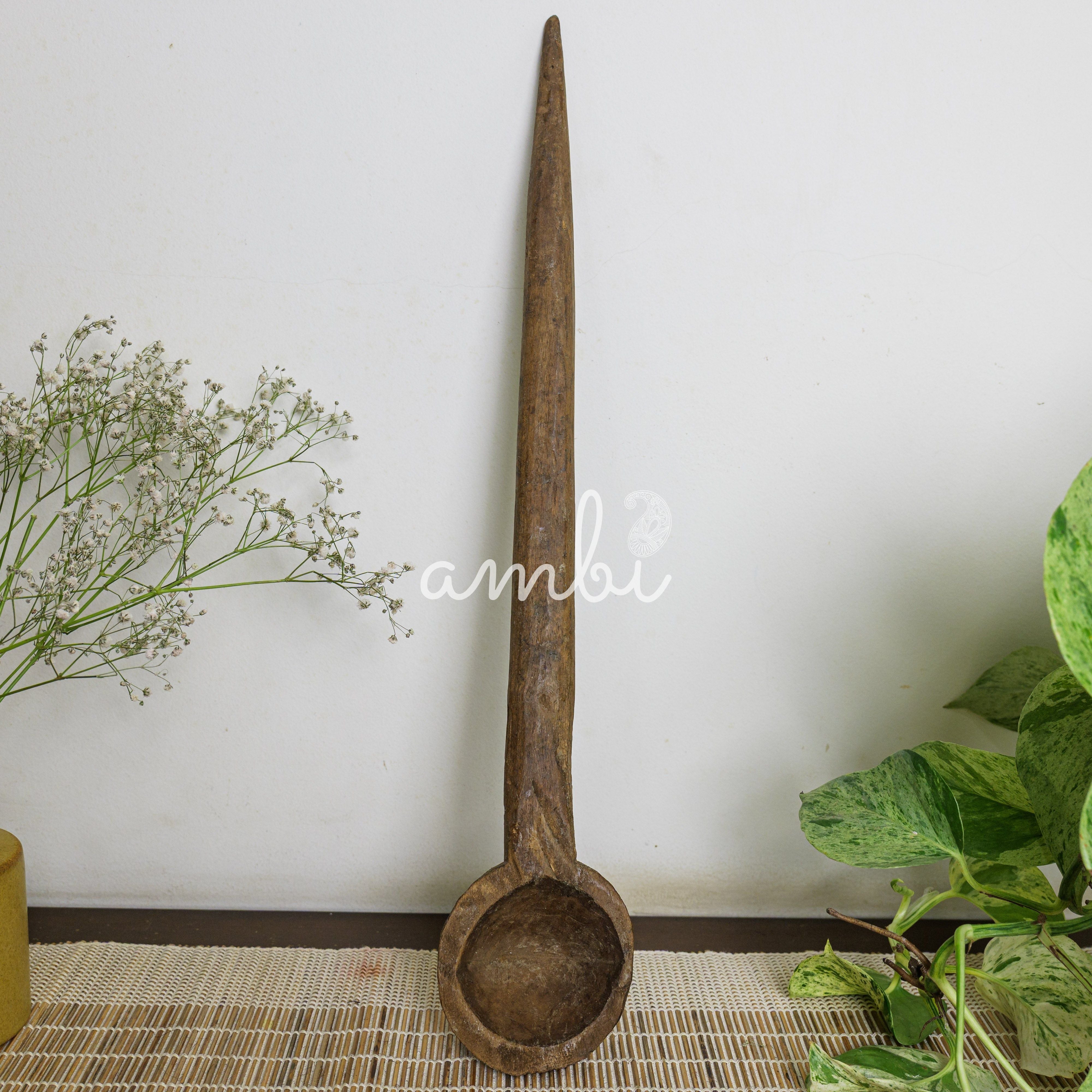 Vintage Wooden Ladle