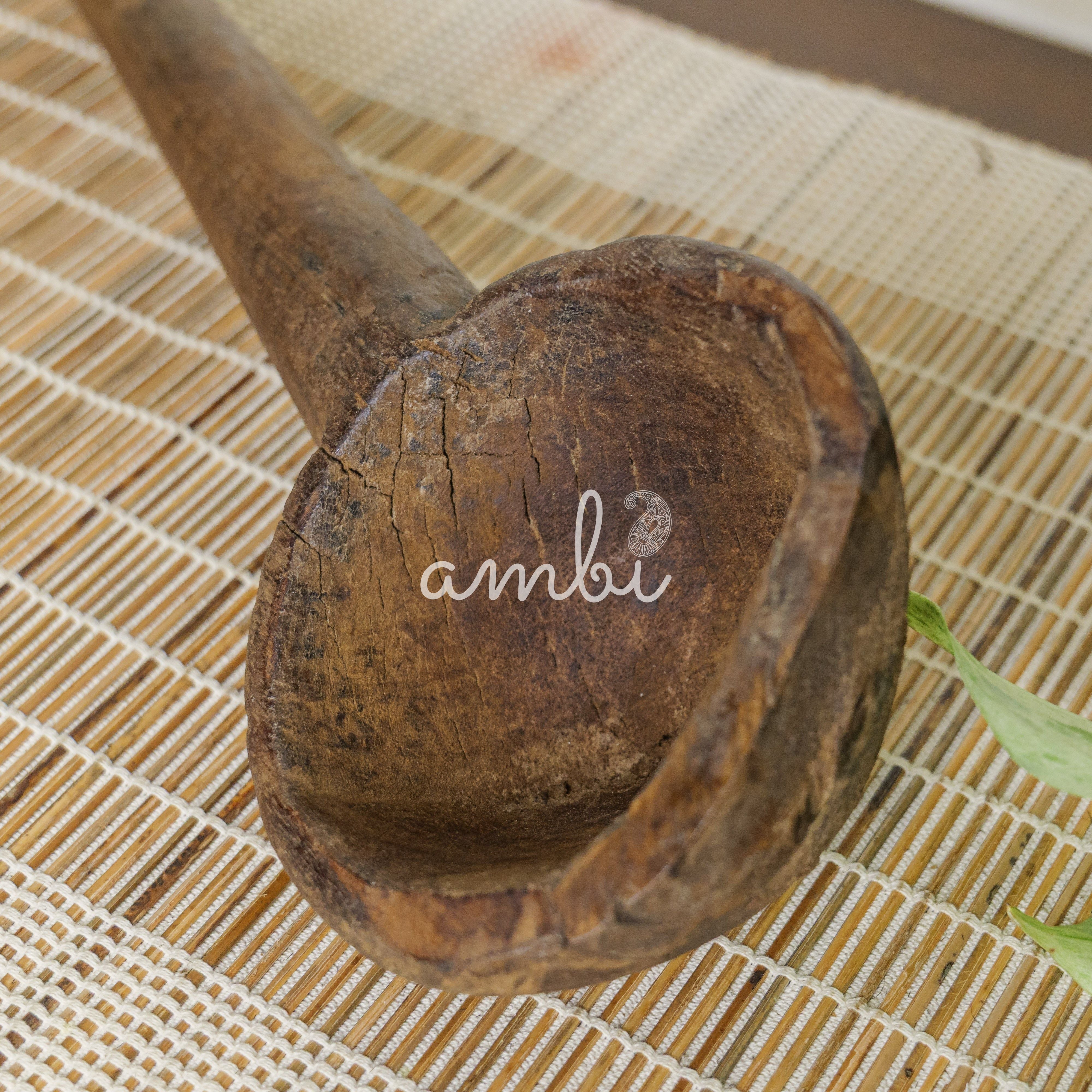 Vintage Wooden Ladle