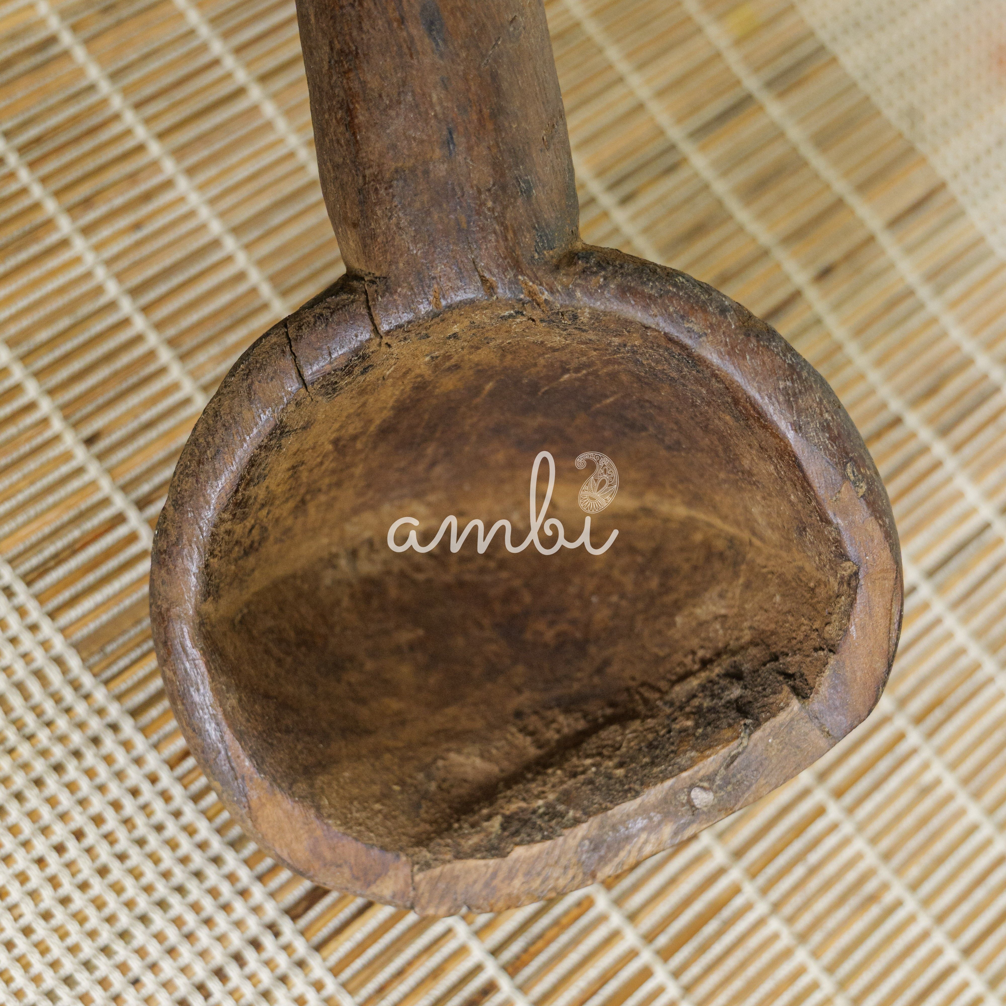 Vintage Wooden Ladle