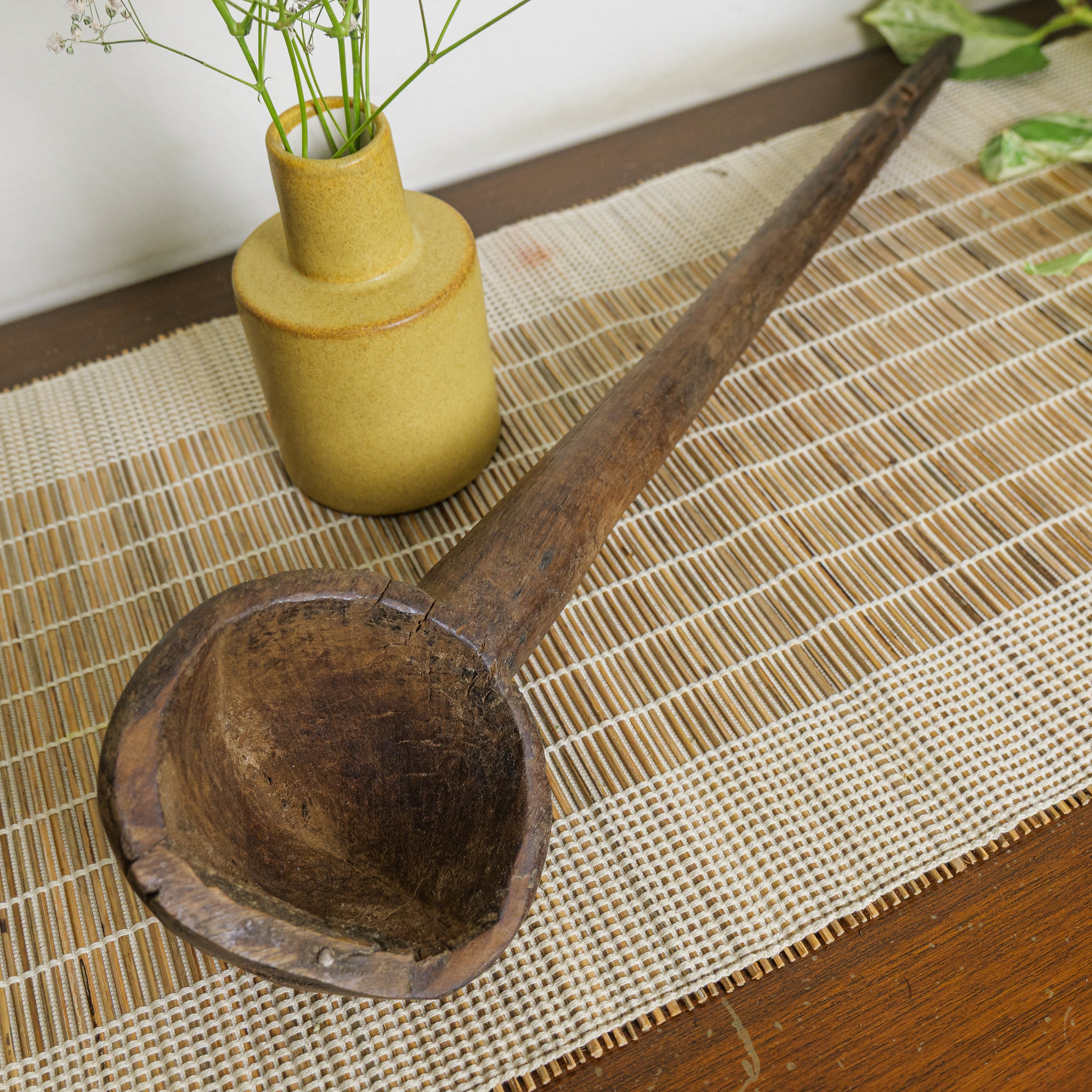 Vintage Wooden Ladle