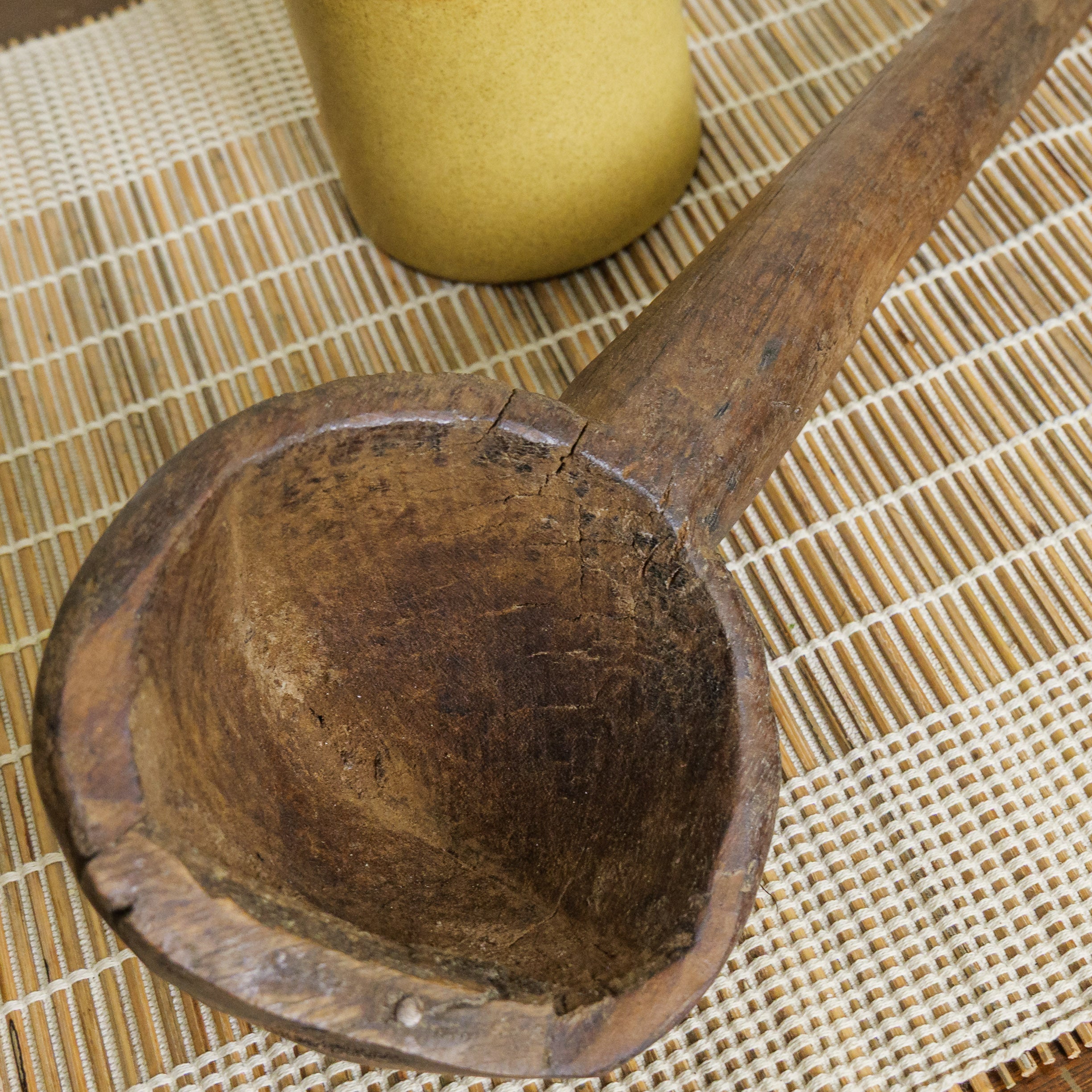 Vintage Wooden Ladle