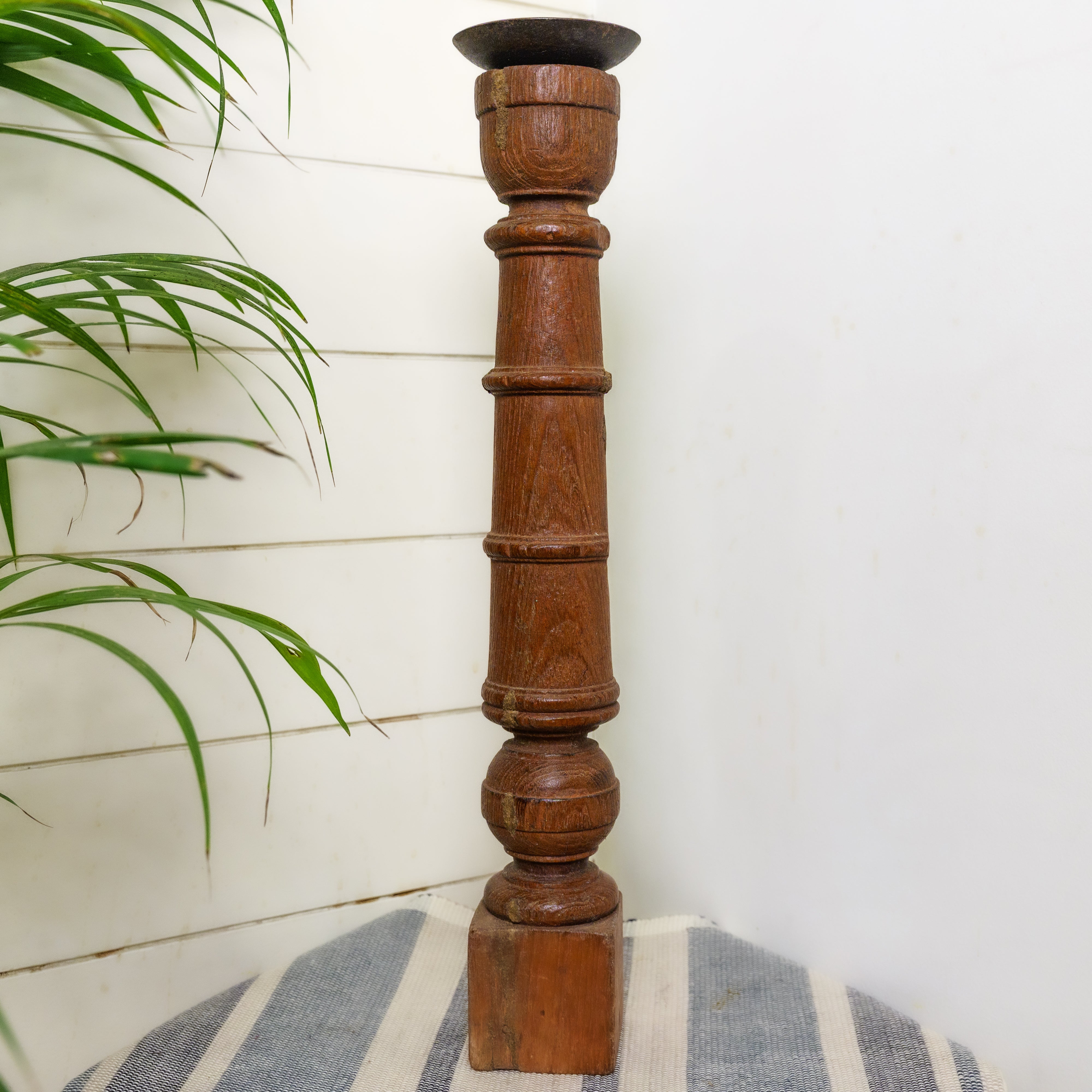 Vintage Candle Stand - Tall - Floor Piece