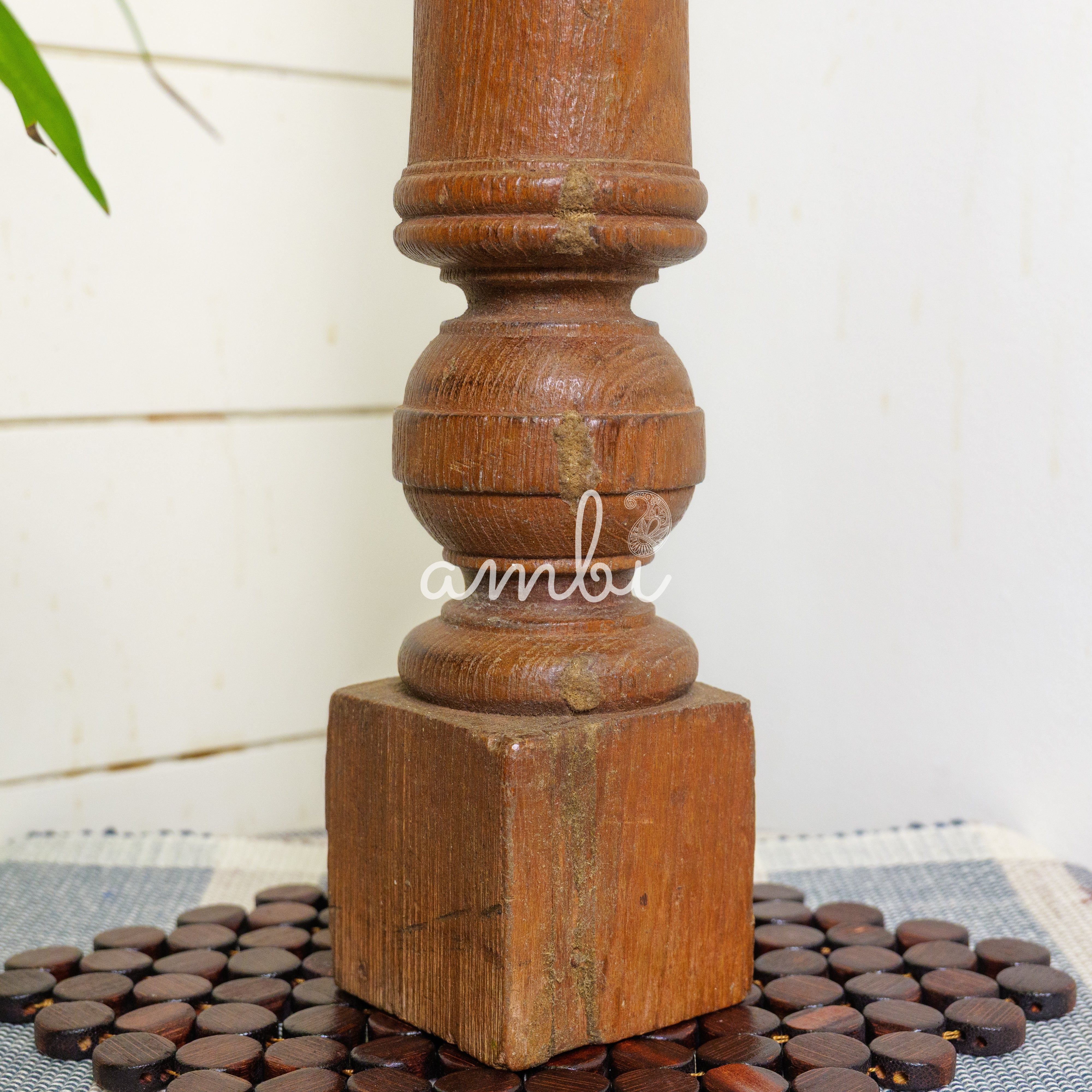 Vintage Candle Stand - Tall - Floor Piece