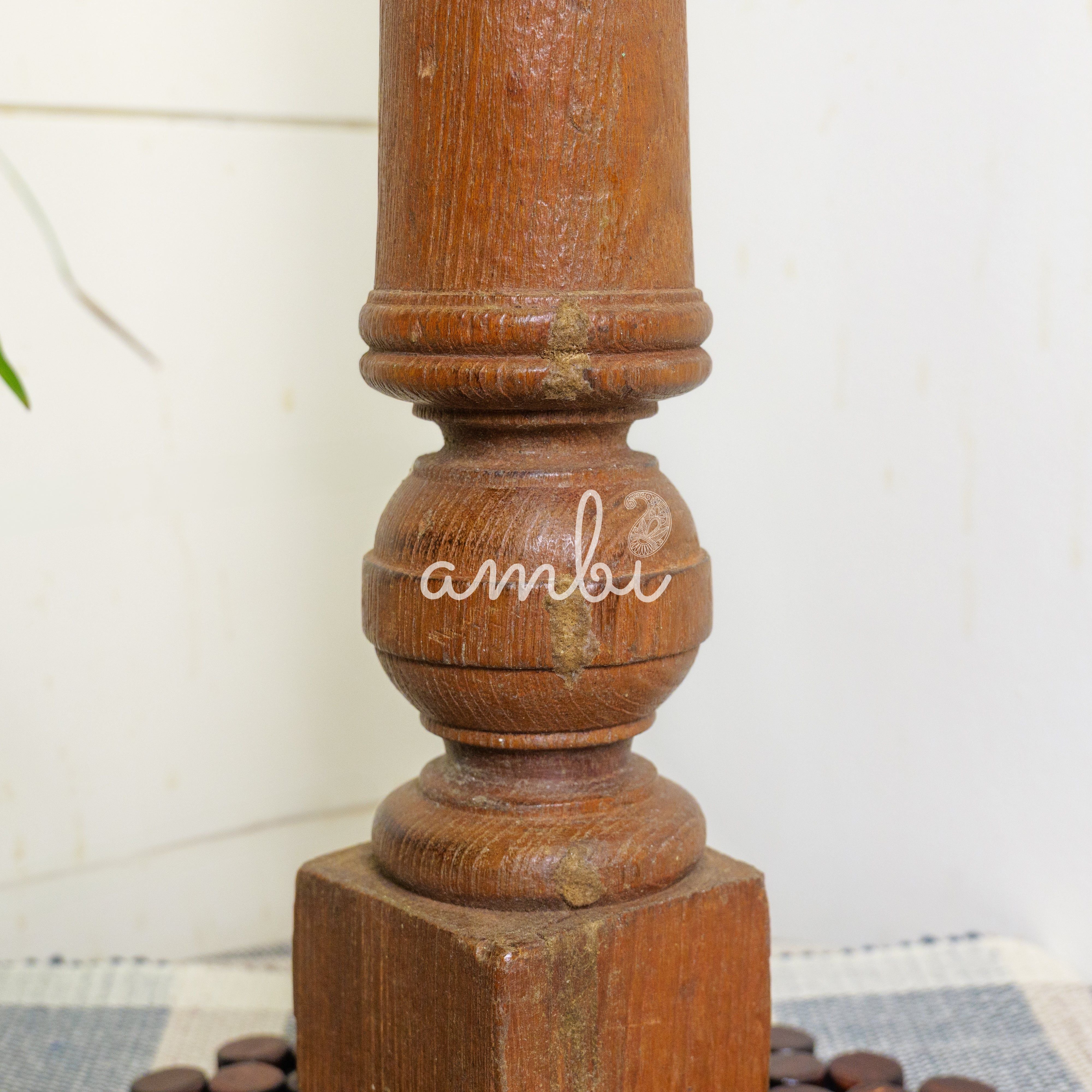 Vintage Candle Stand - Tall - Floor Piece