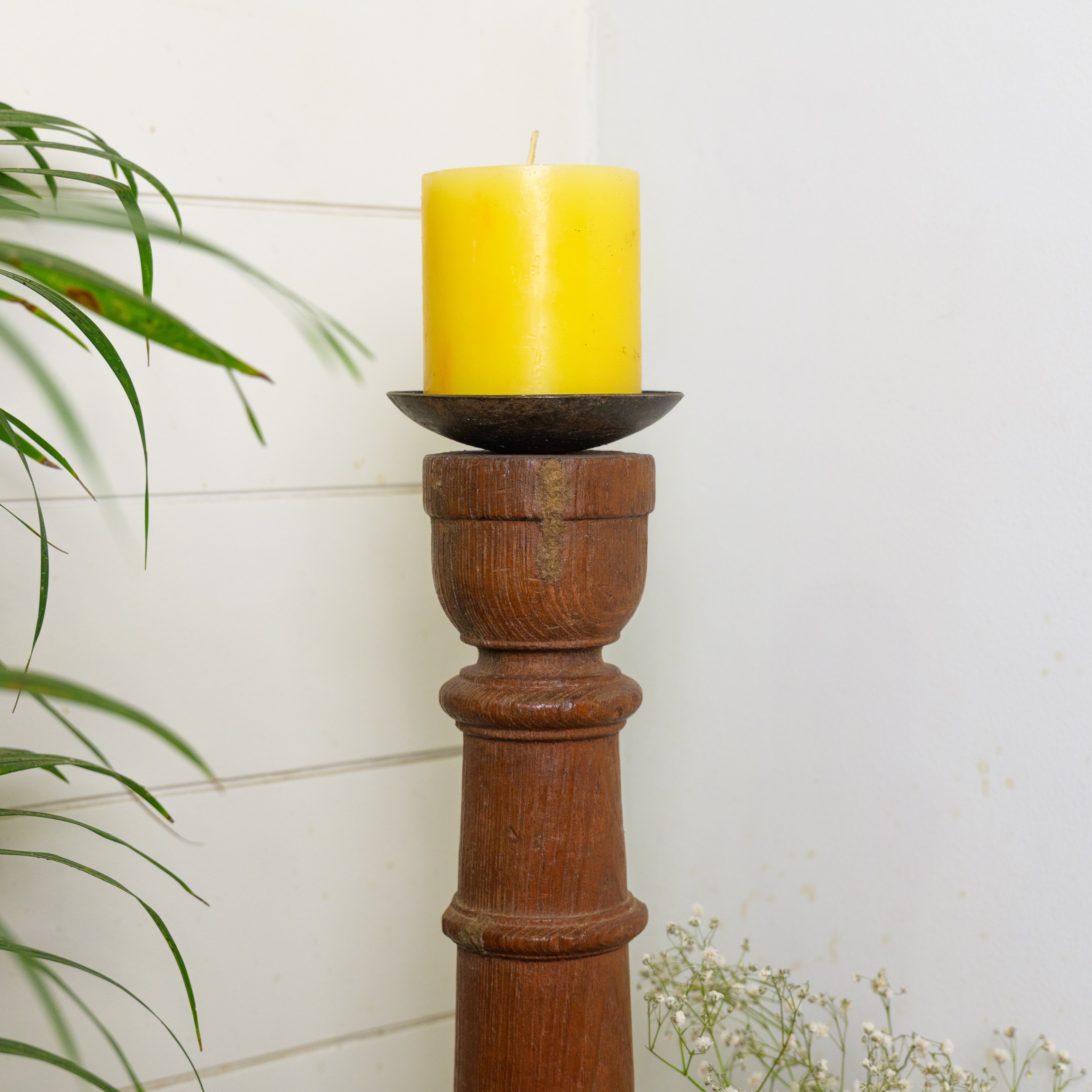 Vintage Candle Stand - Tall - Floor Piece