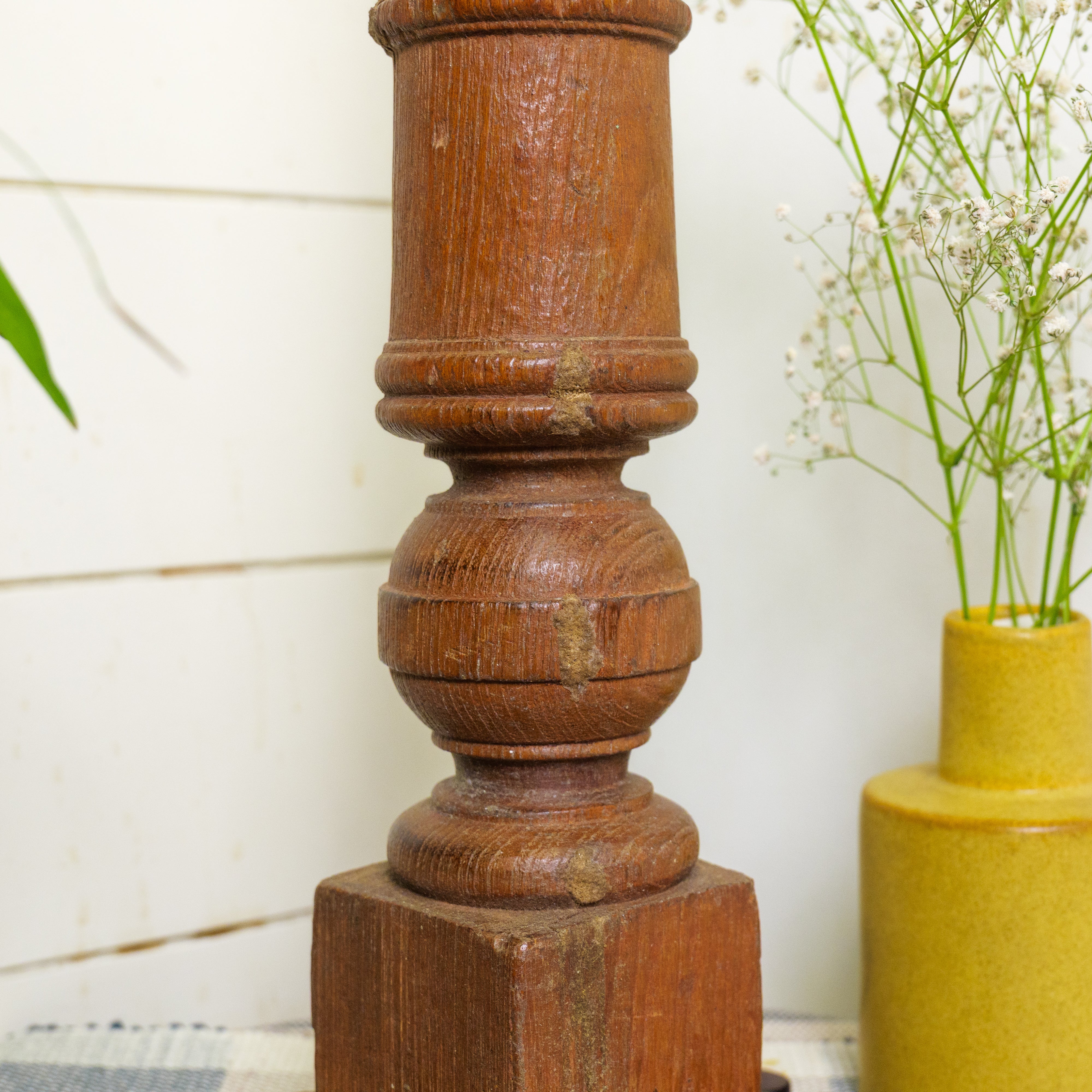 Vintage Candle Stand - Tall - Floor Piece