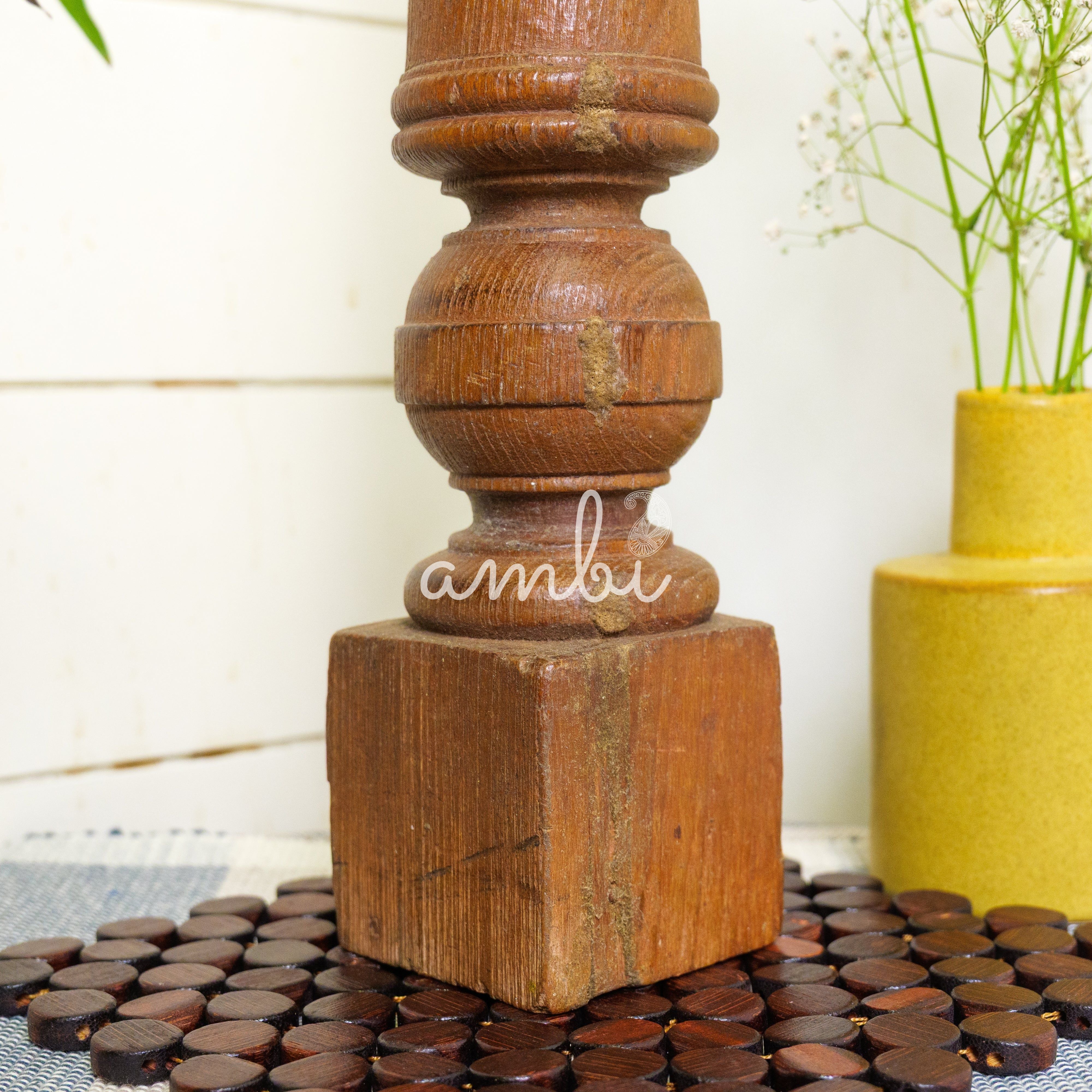 Vintage Candle Stand - Tall - Floor Piece
