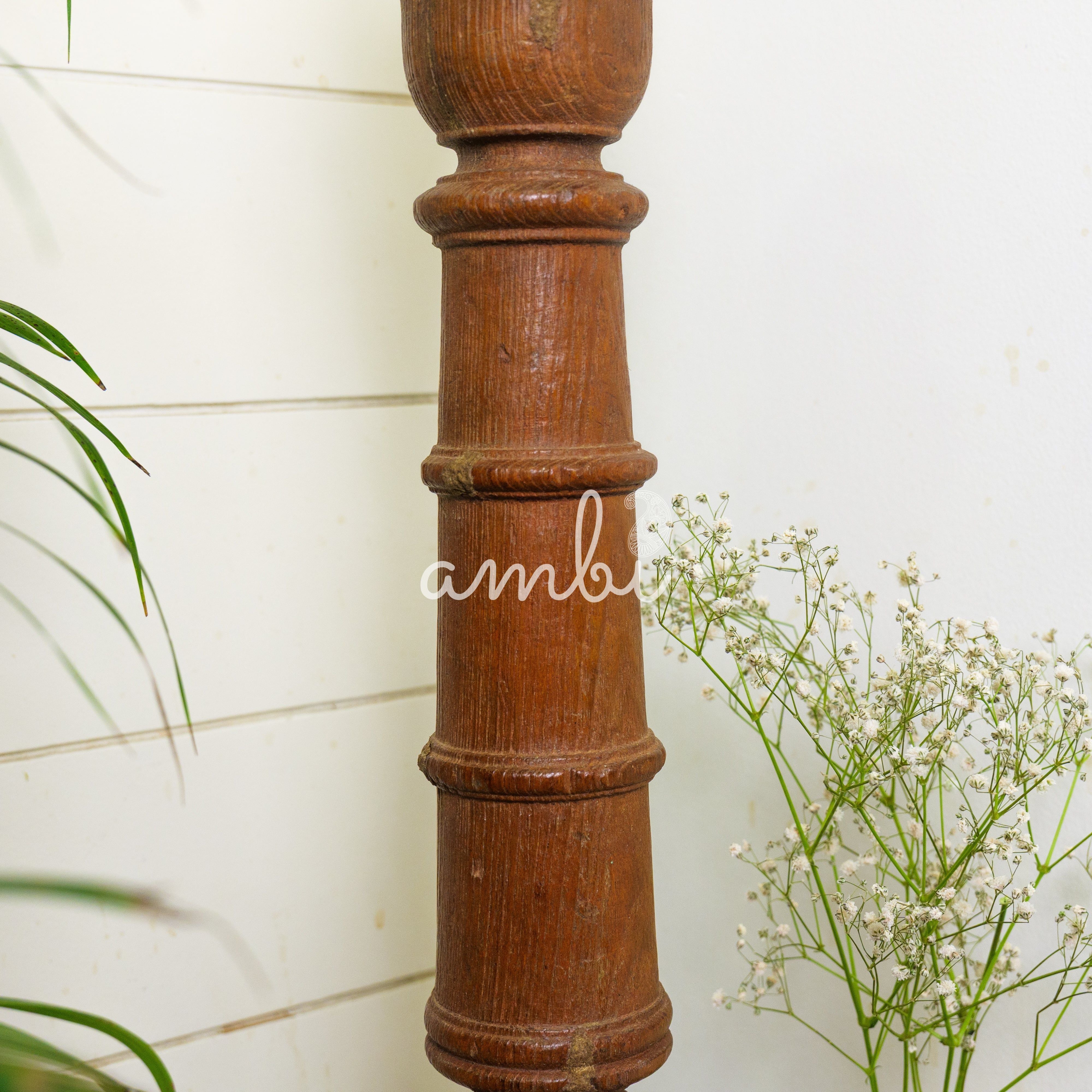 Vintage Candle Stand - Tall - Floor Piece