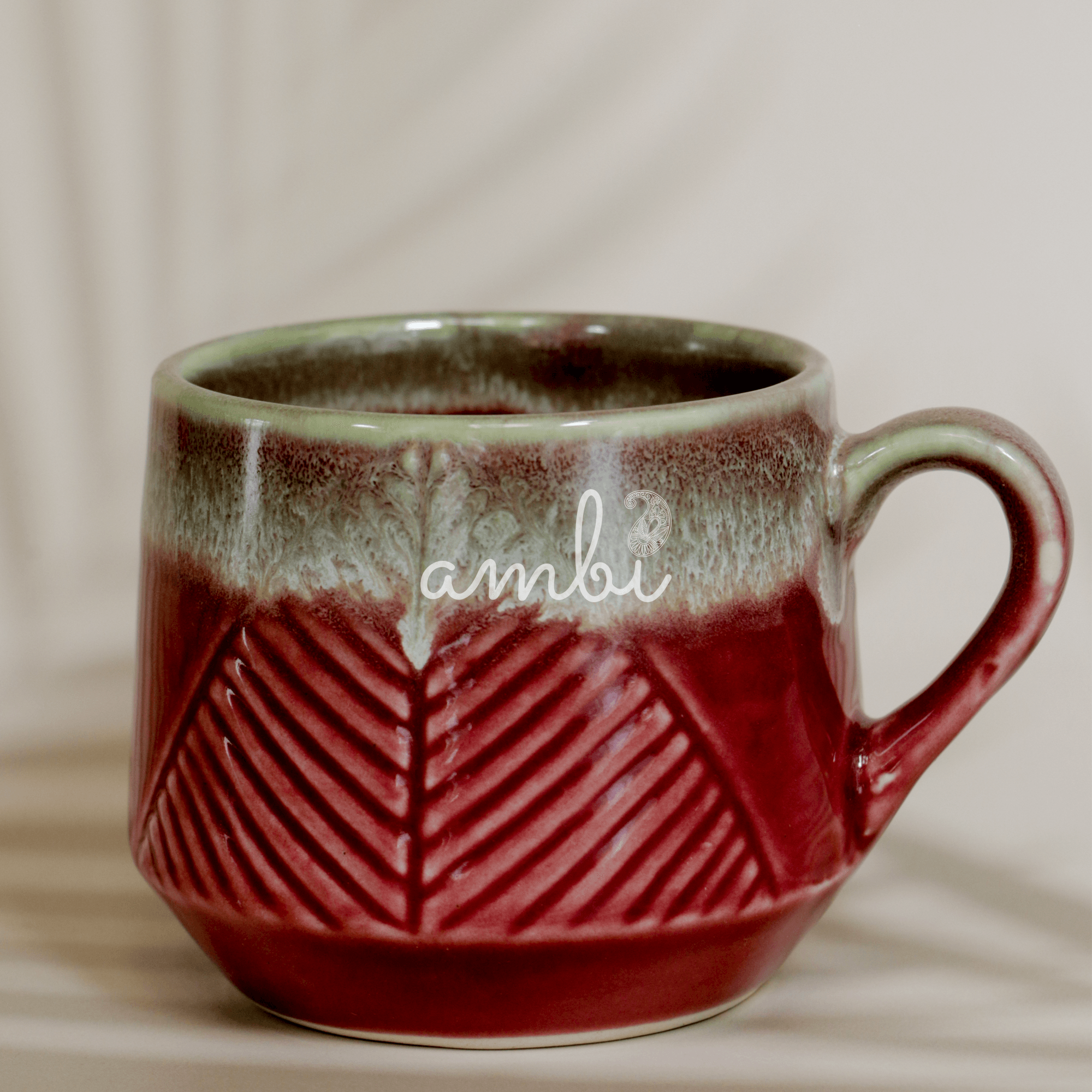 Ambi Handmade Pottery Coffee Mug Large 350 ml